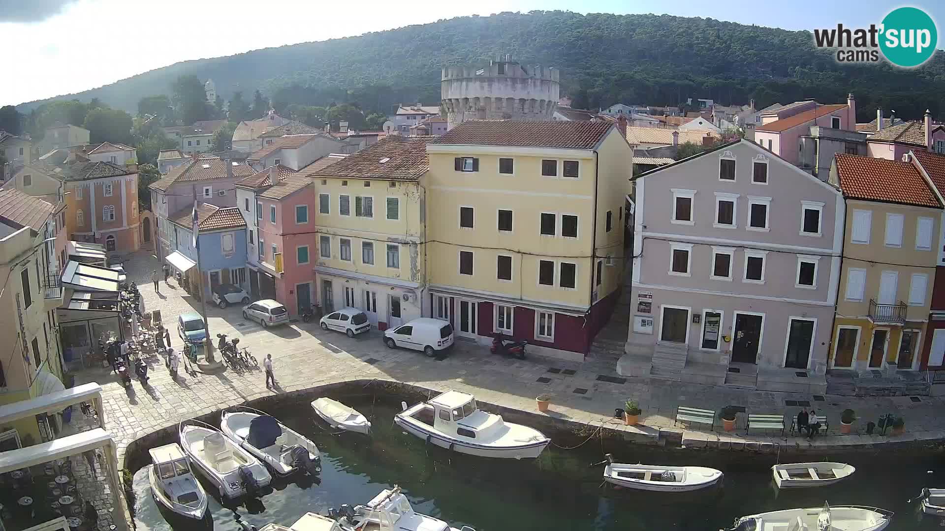 Veli Lošinj camera en vivo – plaza