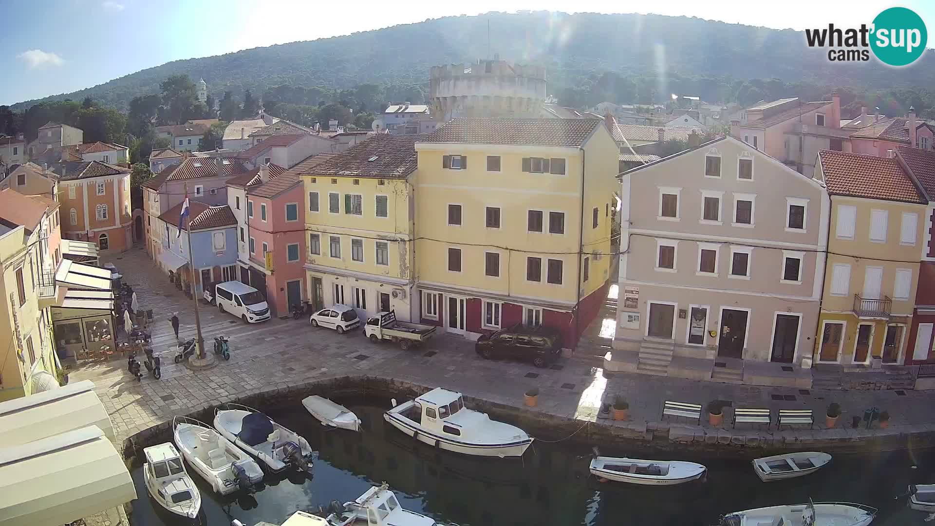 Veli Lošinj camera en vivo – plaza
