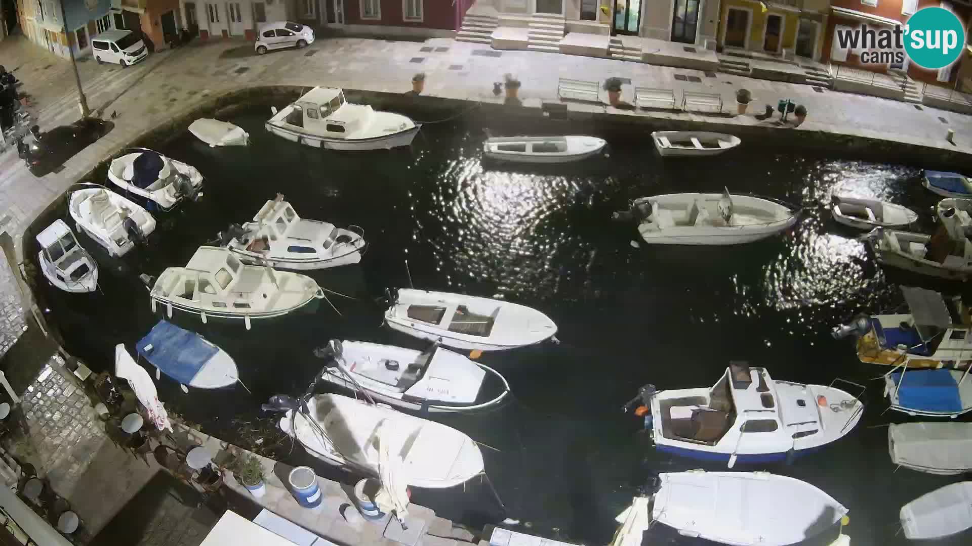 Veli Lošinj camera en vivo – plaza