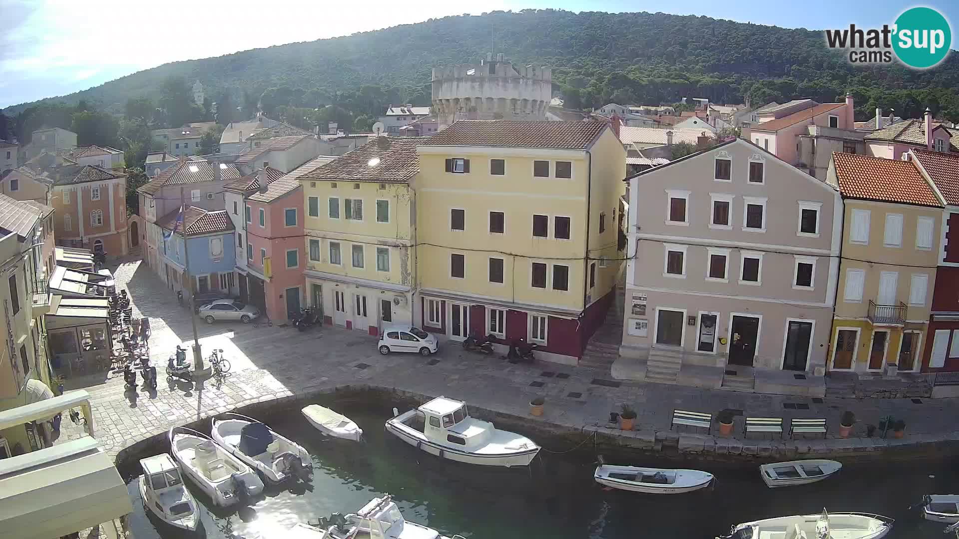 Veli Lošinj web kamera – trgič