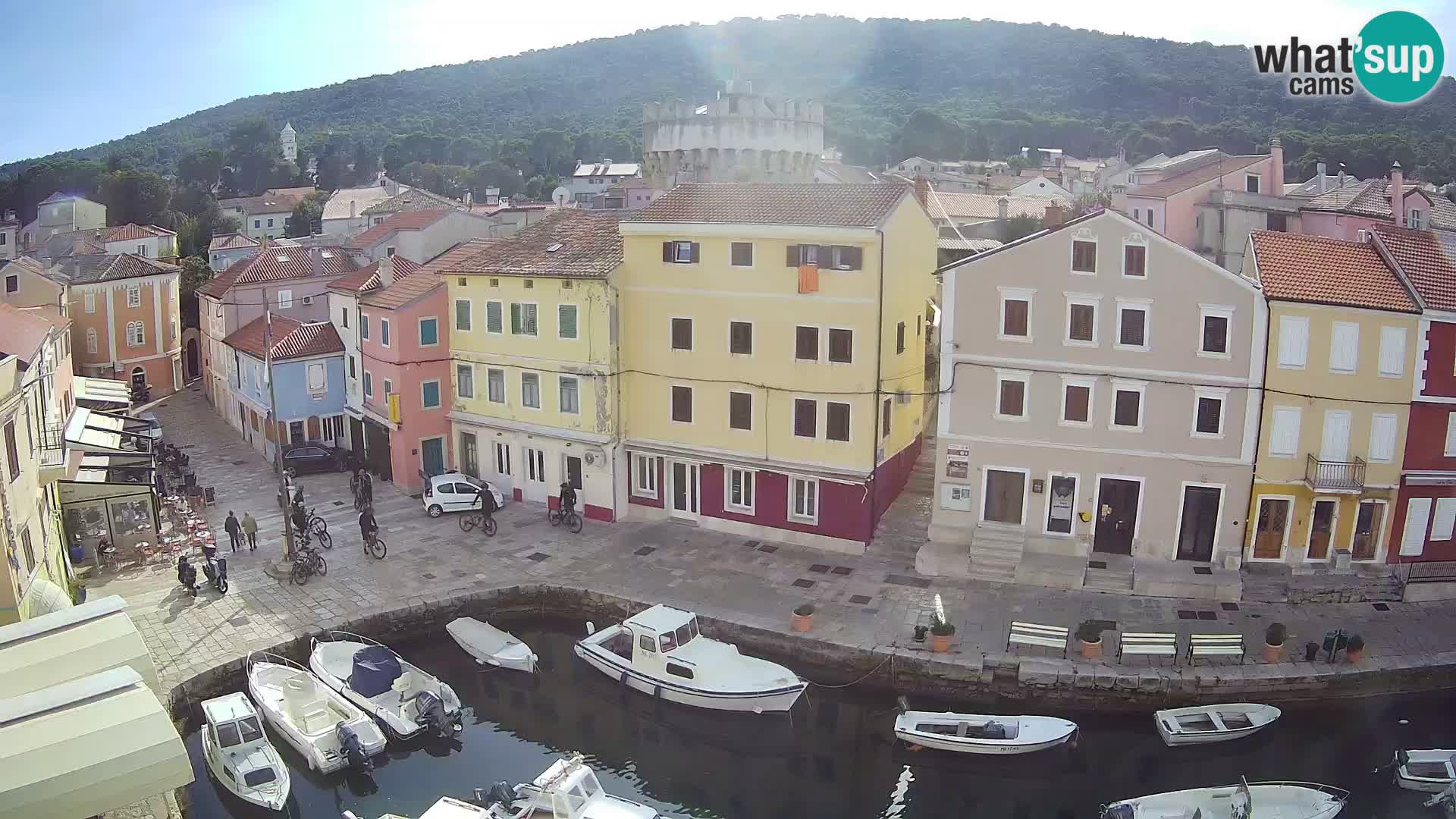 Veli Lošinj web kamera – trgič