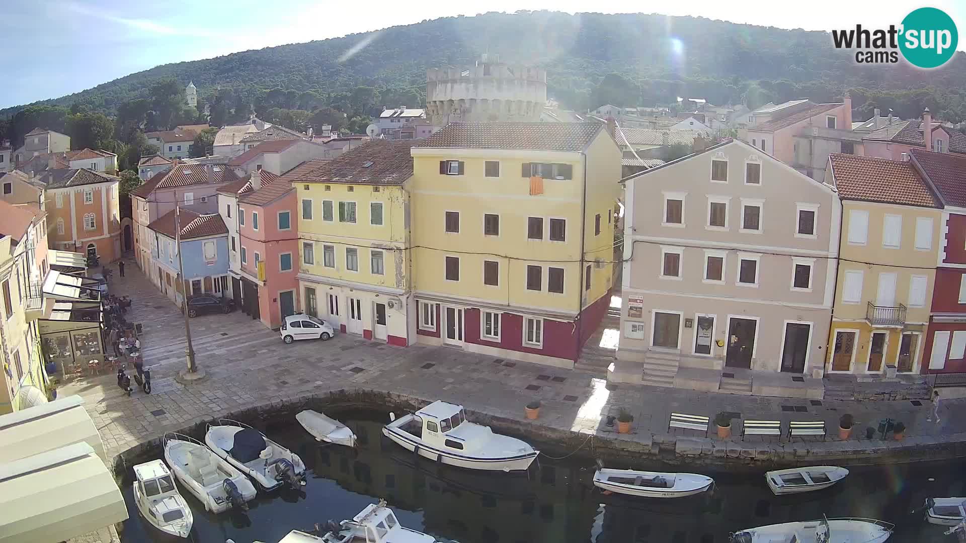 Veli Lošinj camera en vivo – plaza