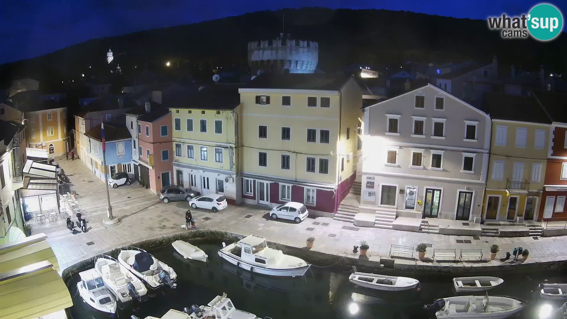 Veli Lošinj camera en vivo – plaza