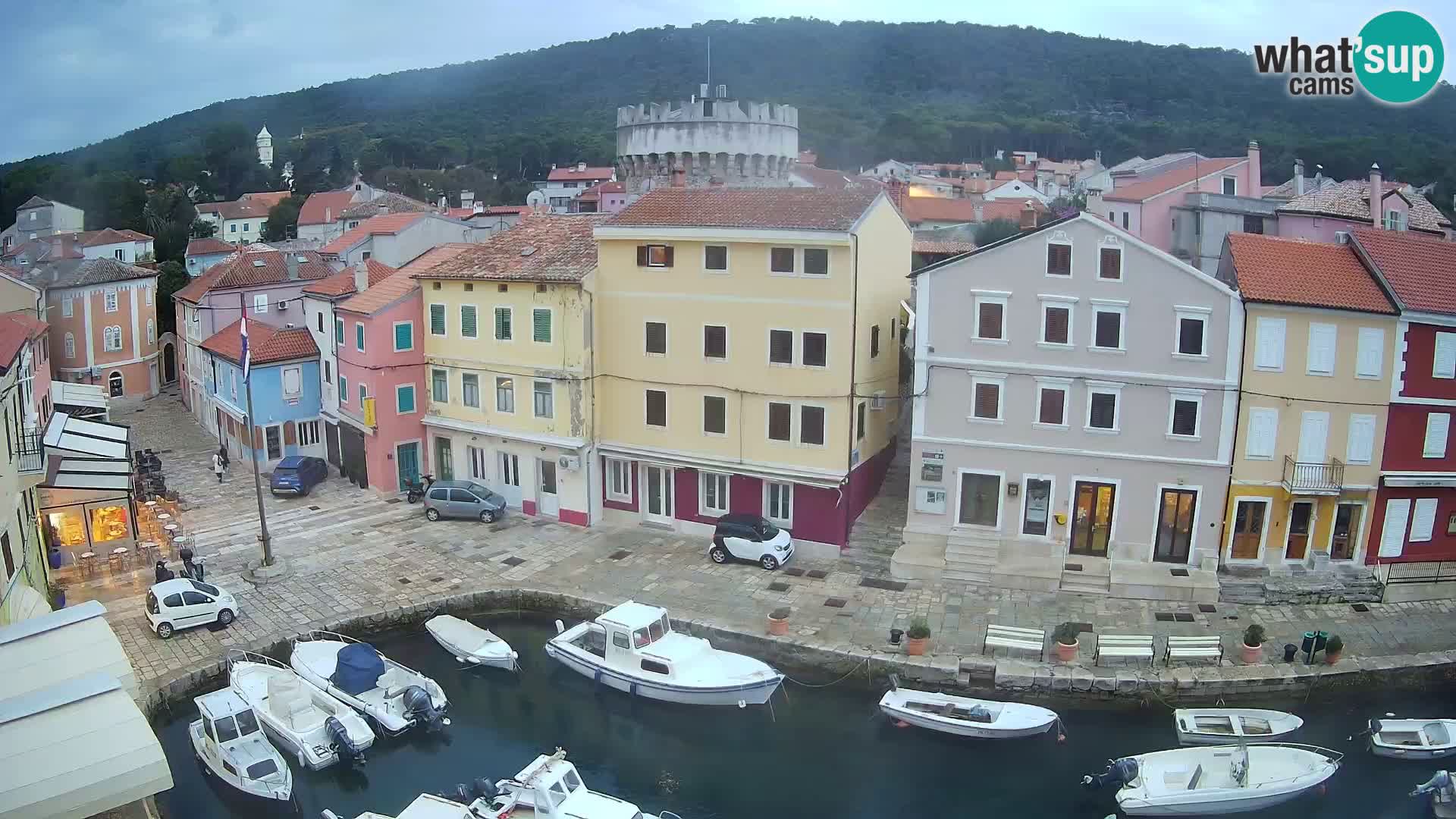 Veli Lošinj camera en vivo – plaza