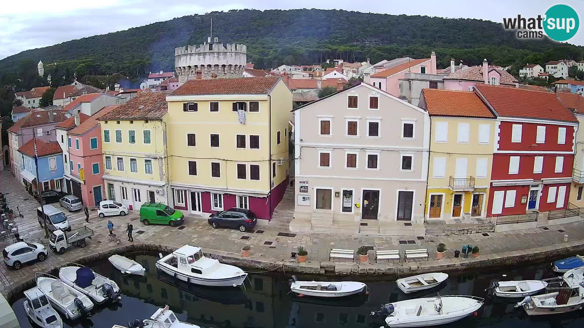 Veli Lošinj camera en vivo – plaza