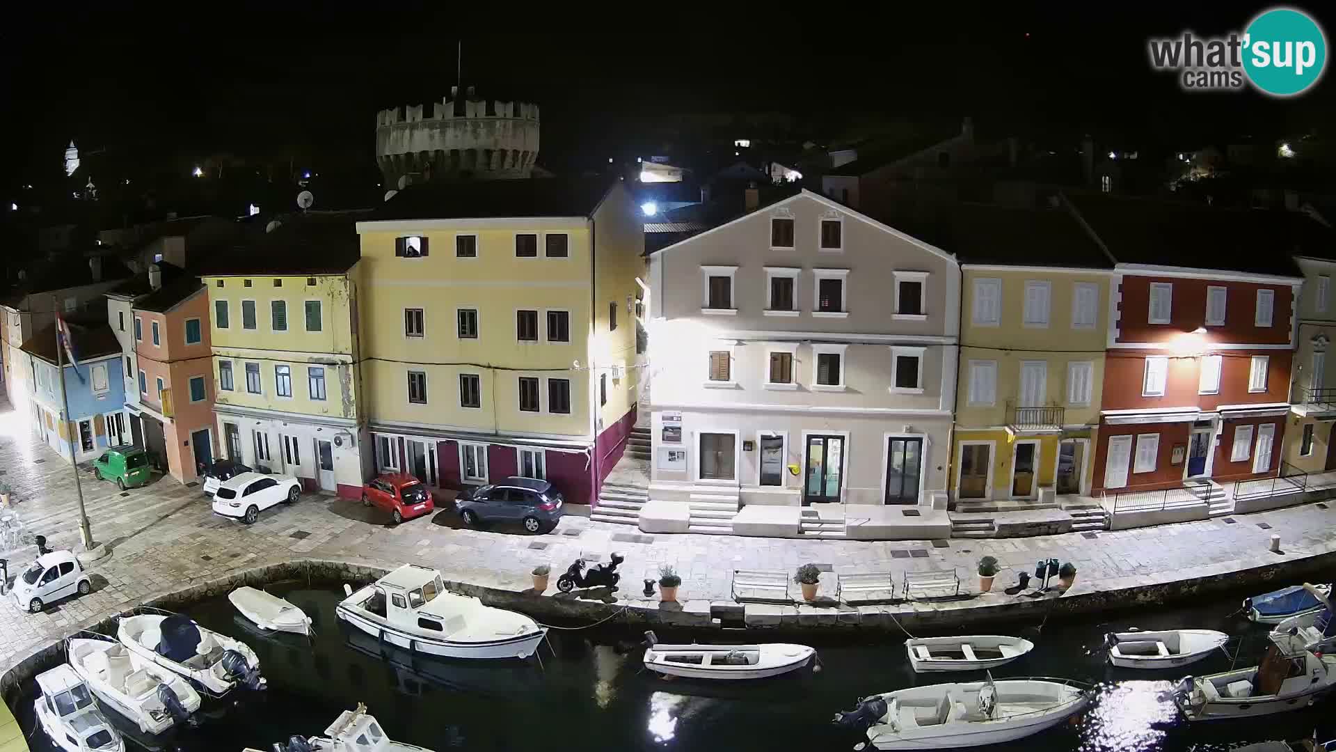Veli Lošinj camera en vivo – plaza