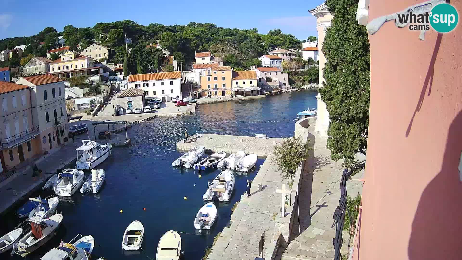 Veli Lošinj camera en vivo – plaza