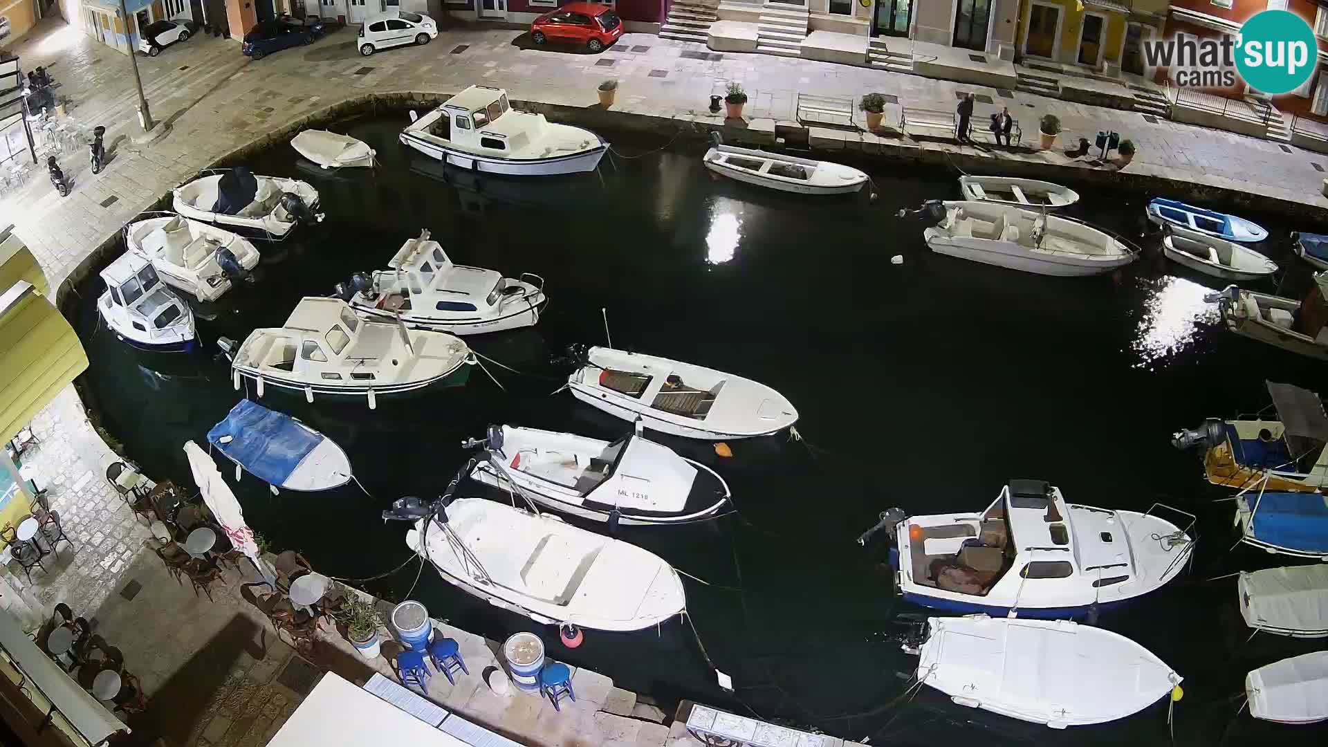 Veli Lošinj web kamera – trgič