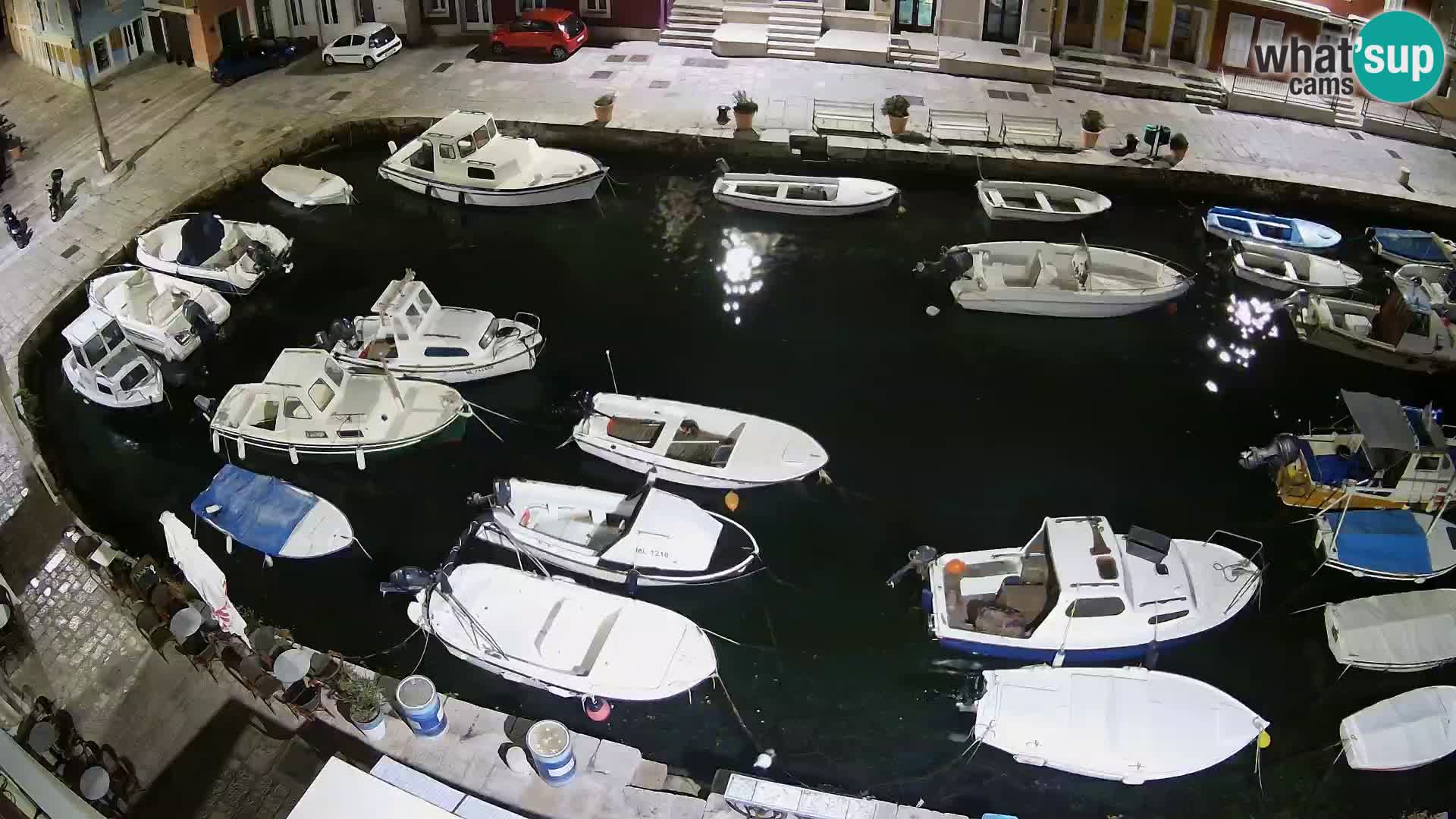 Veli Lošinj camera en vivo – plaza