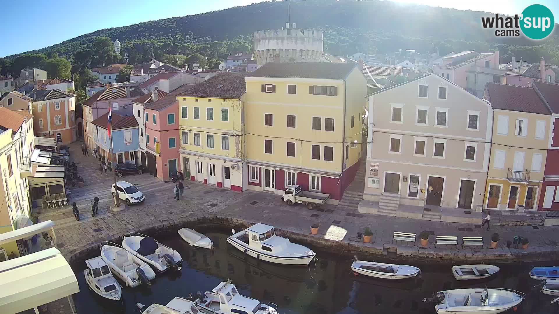 Veli Lošinj camera en vivo – plaza