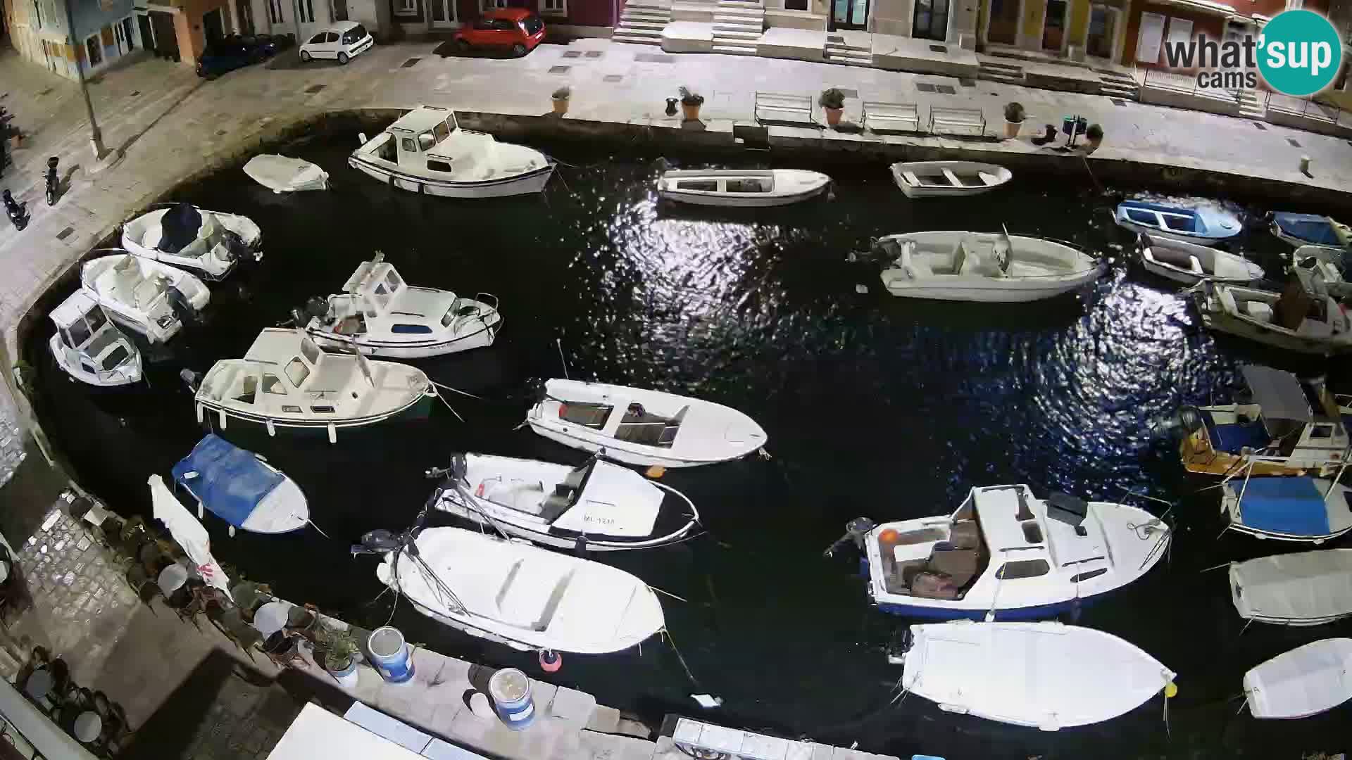 Veli Lošinj camera en vivo – plaza