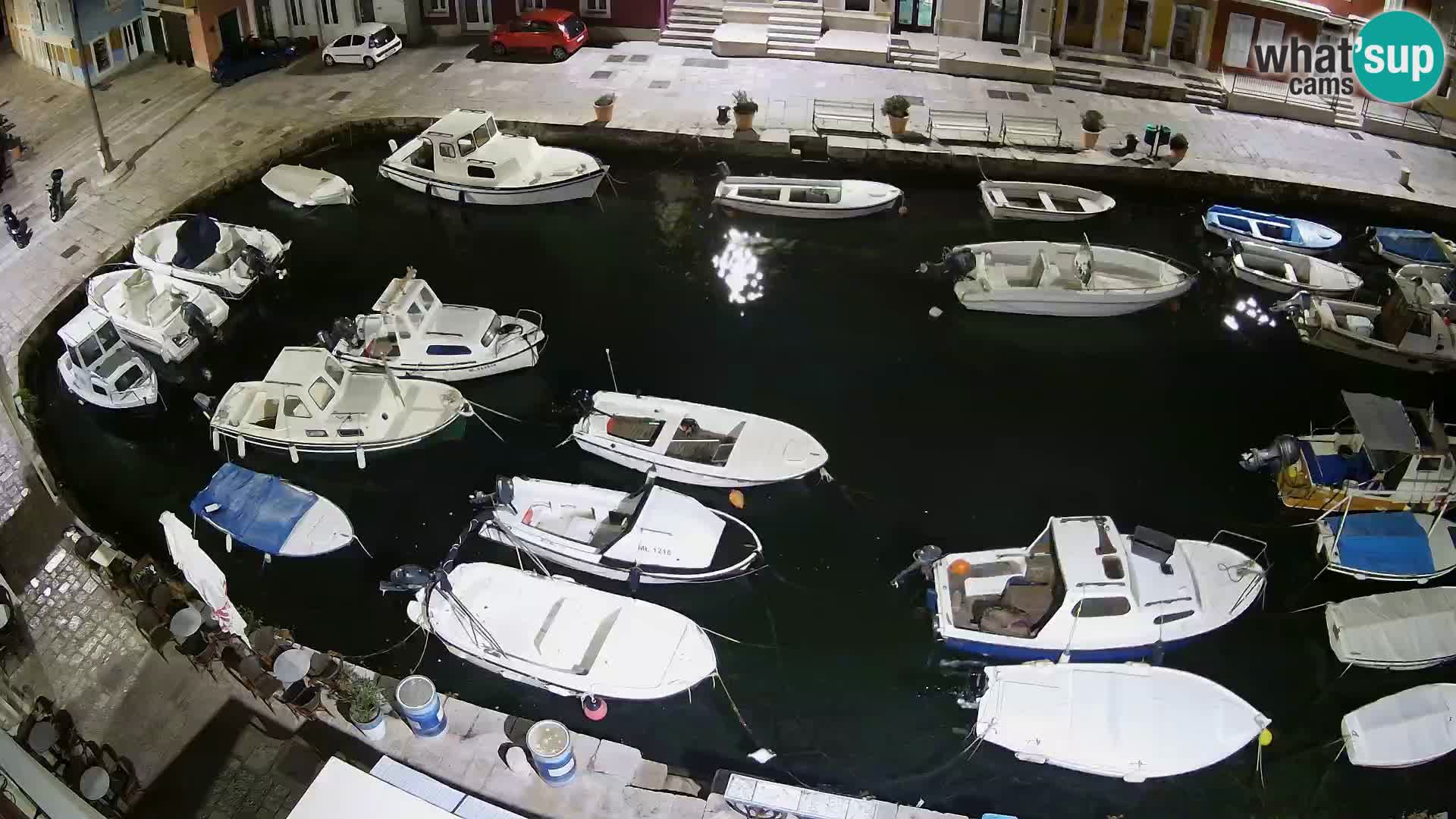 Veli Lošinj web kamera – trgič