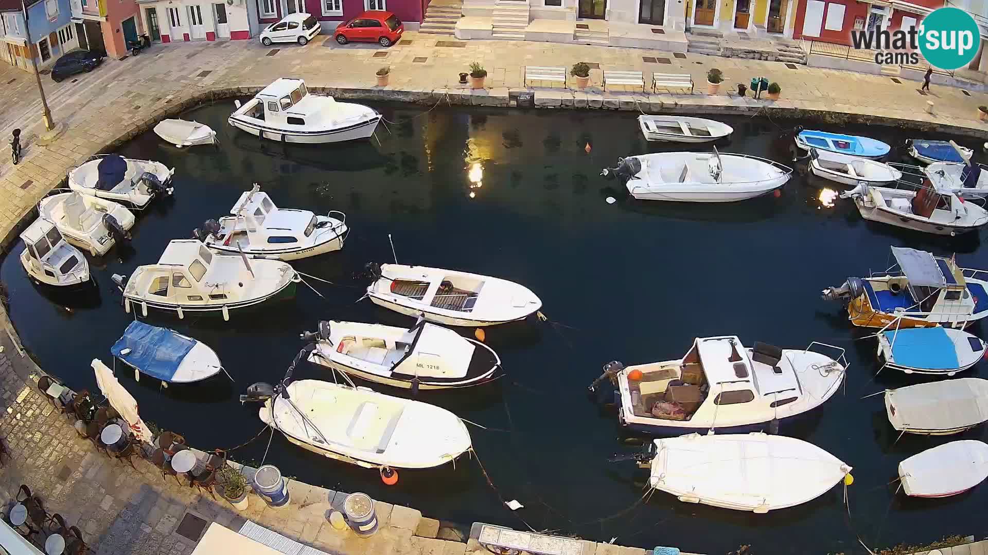 Veli Lošinj web kamera – trgič