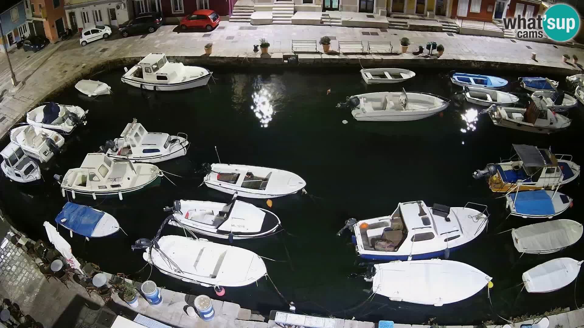 Veli Lošinj camera en vivo – plaza