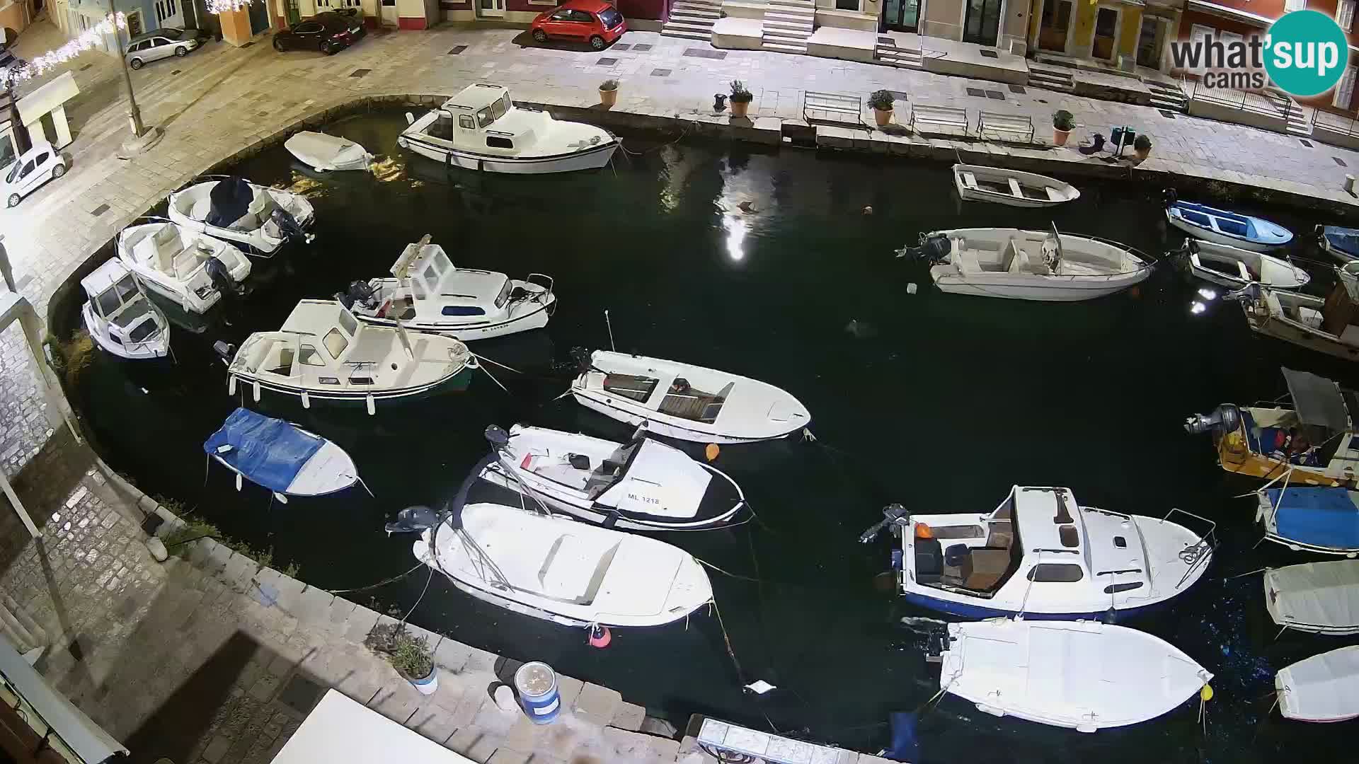 Veli Lošinj camera en vivo – plaza
