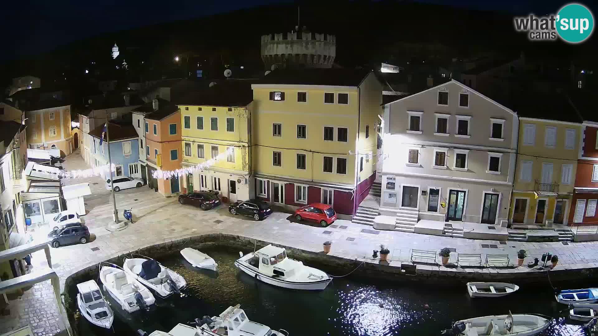 Veli Lošinj web kamera – trgič