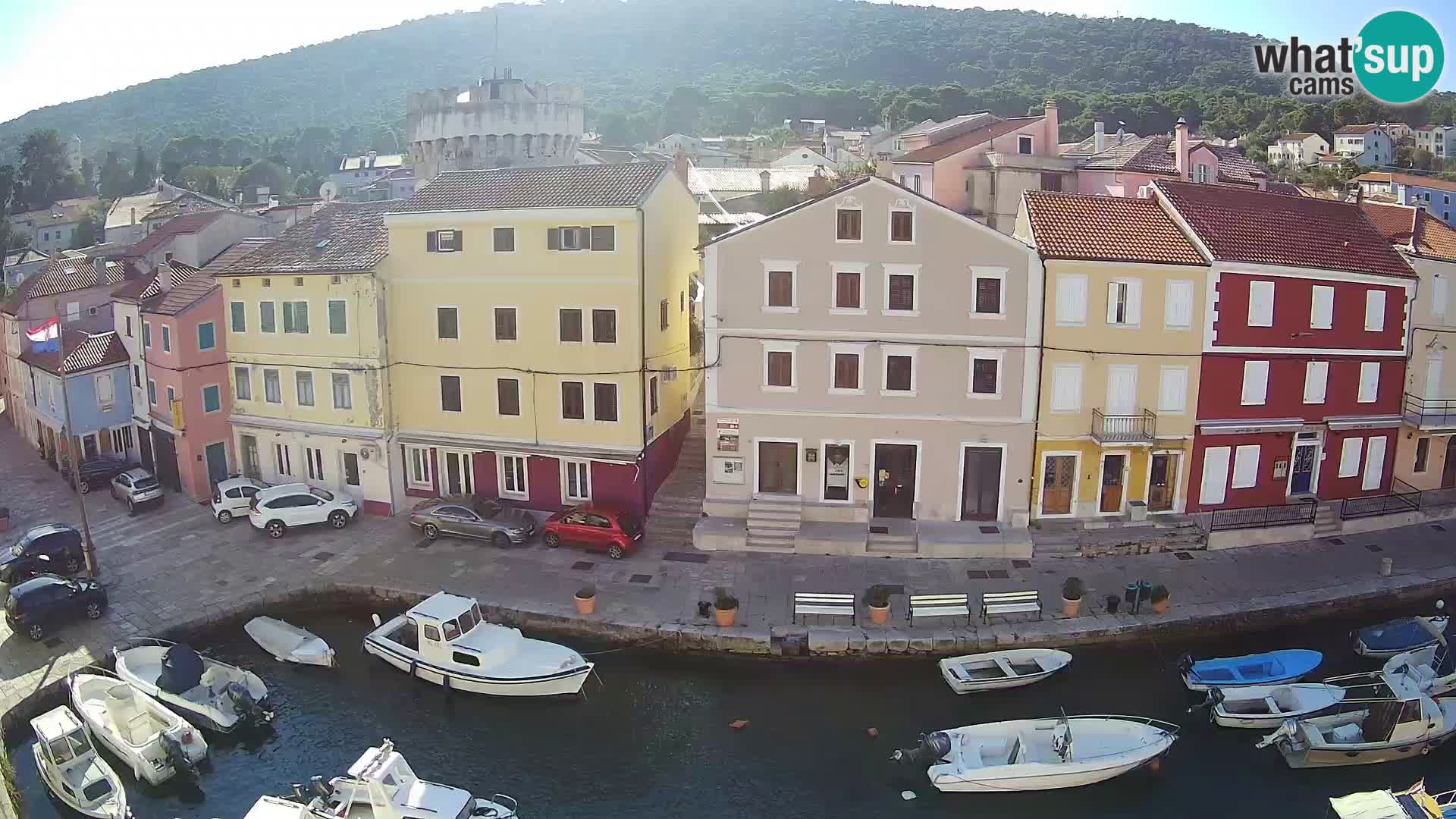 Veli Lošinj web kamera – trgič
