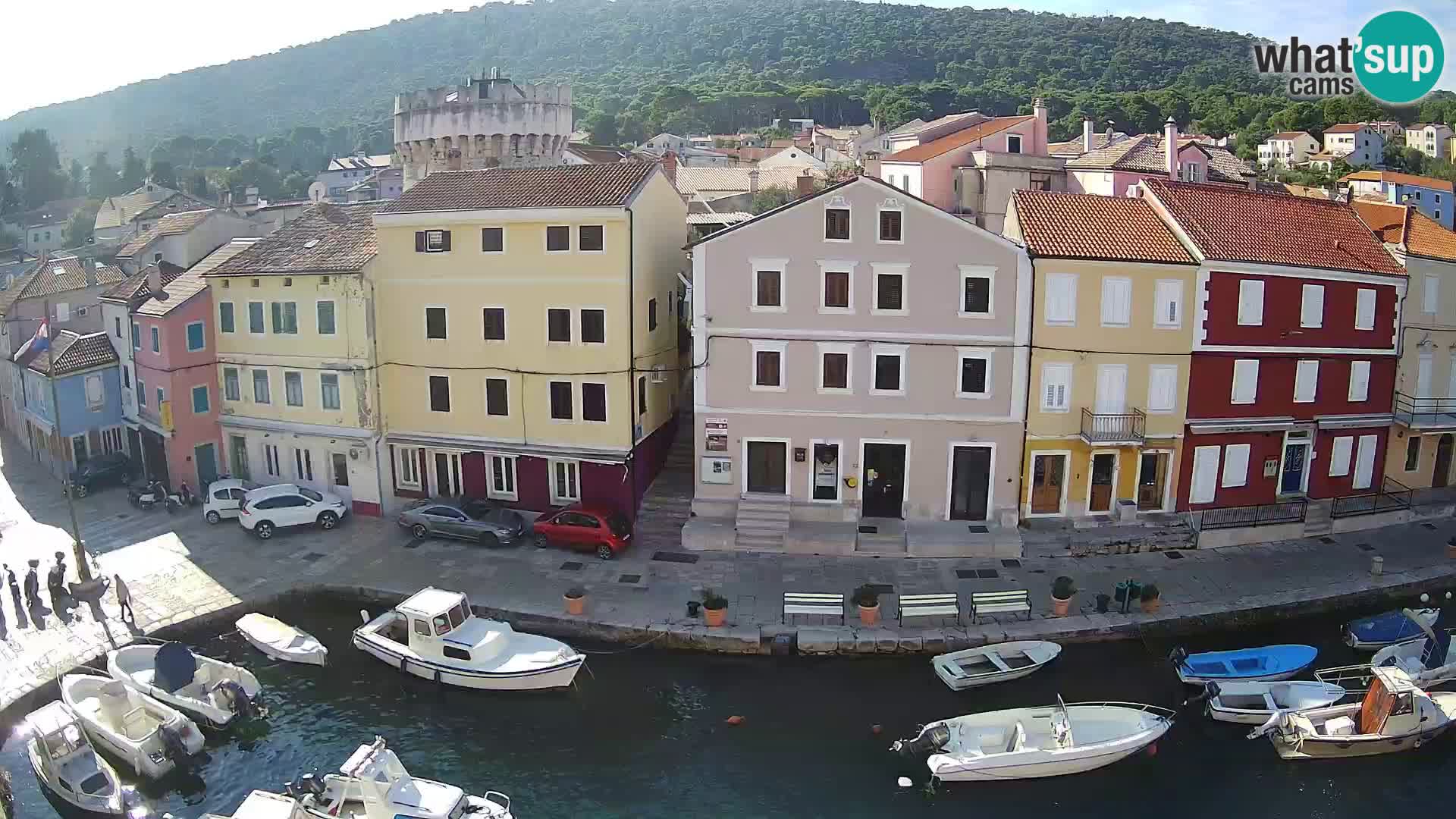 Veli Lošinj camera en vivo – plaza
