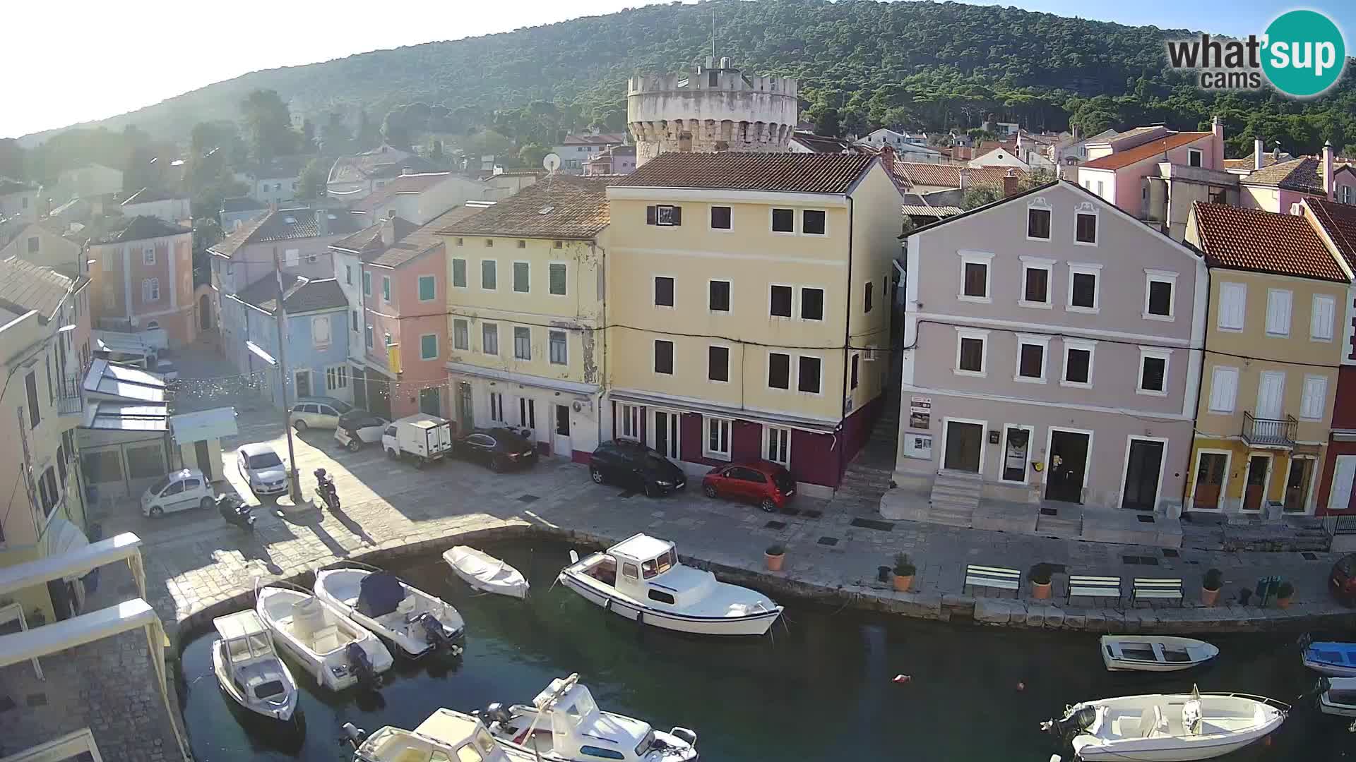 Veli Lošinj camera en vivo – plaza