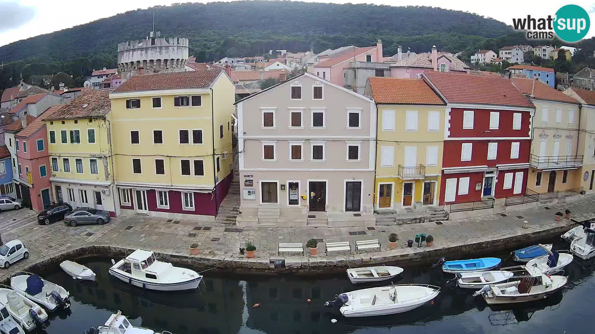 Veli Lošinj web kamera – trgič