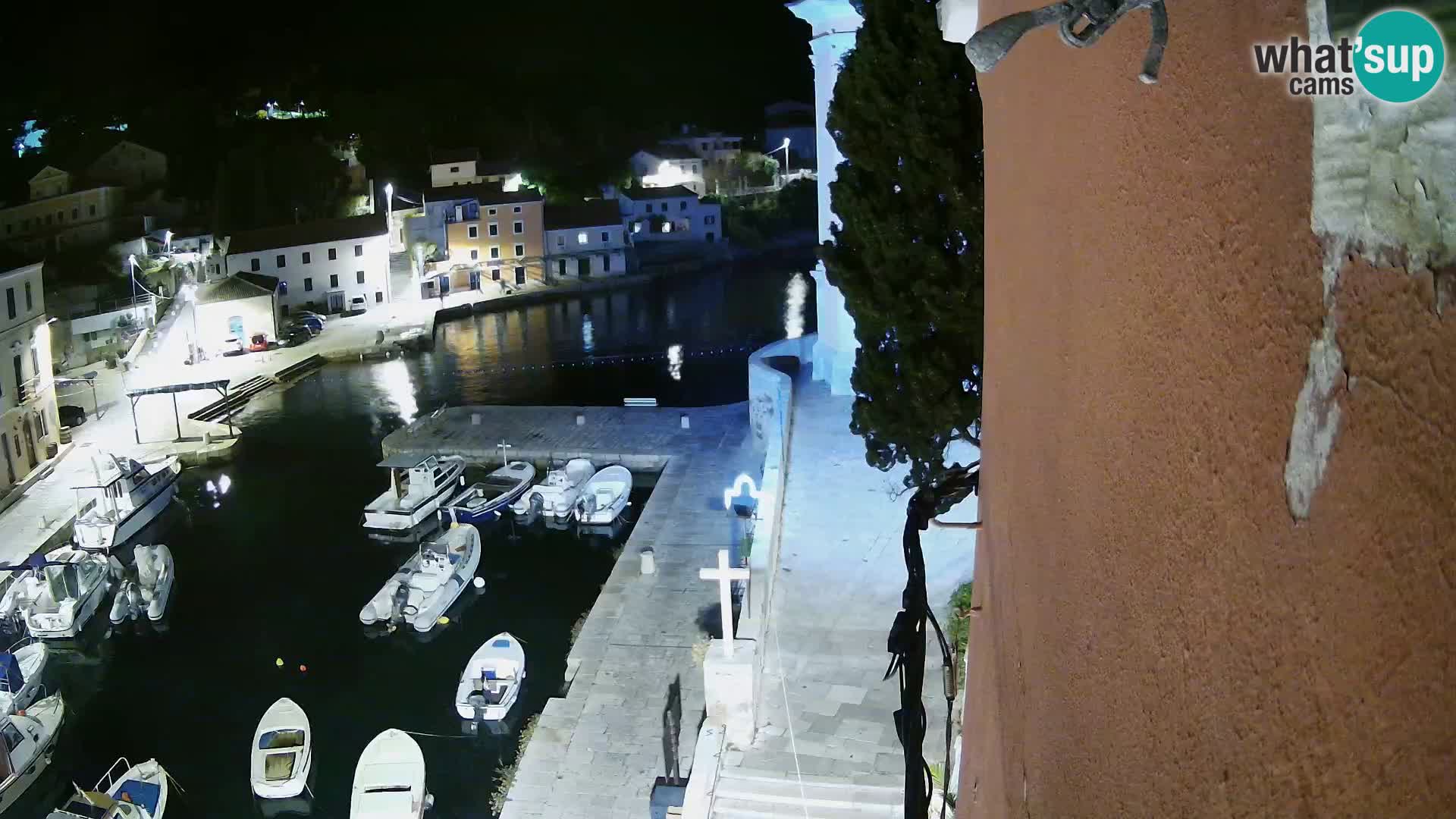 Veli Lošinj web kamera – trgič