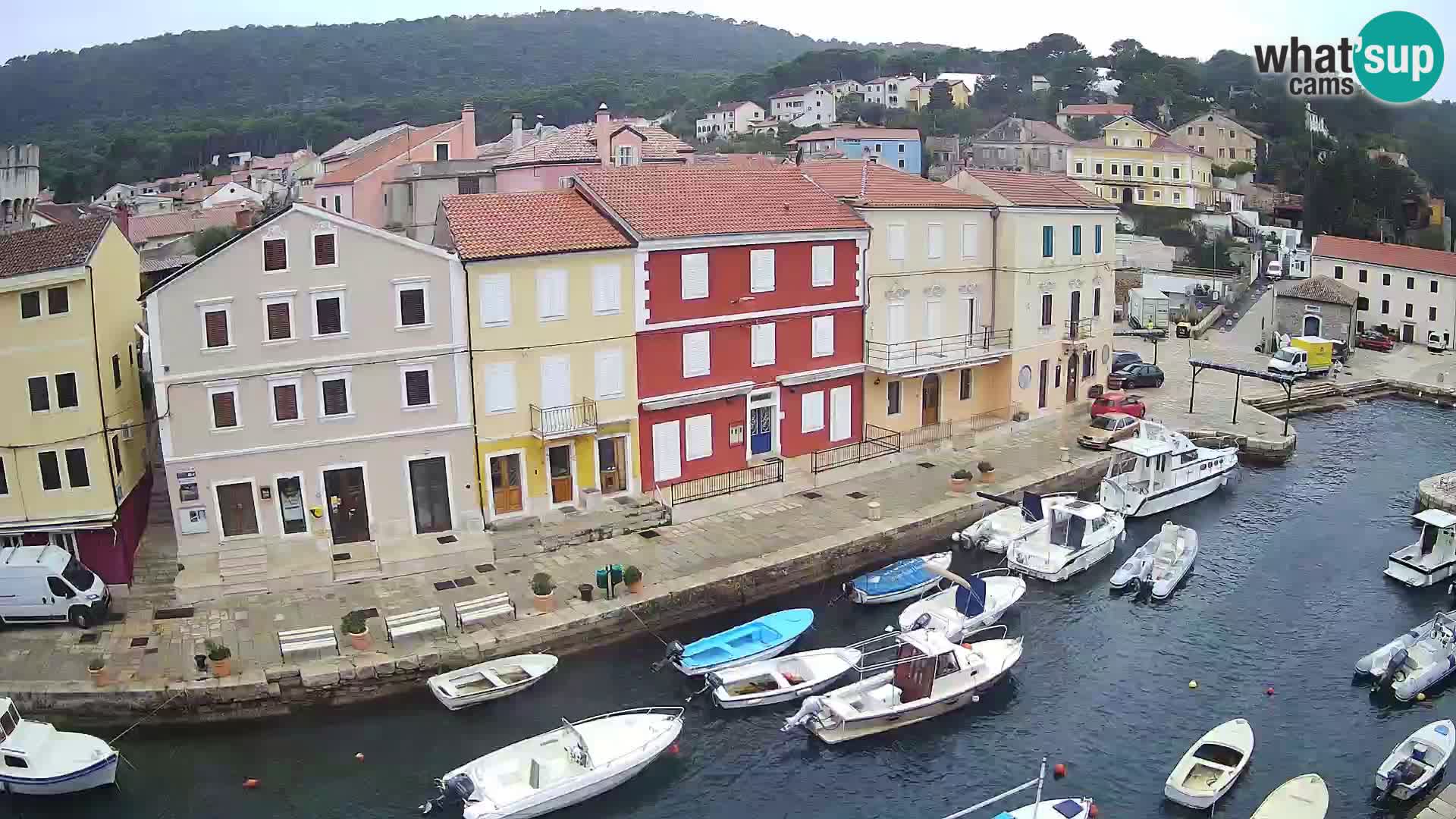 Veli Lošinj web kamera – trgič