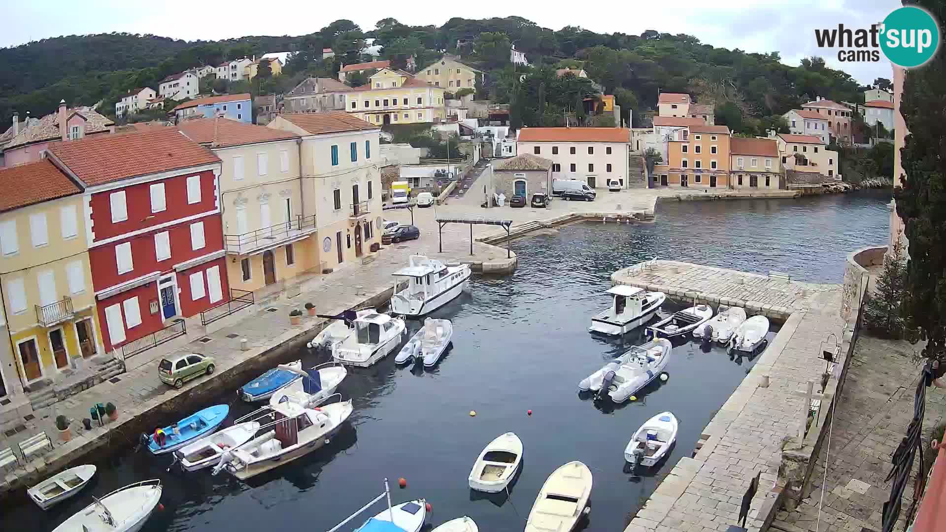 Veli Lošinj camera en vivo – plaza
