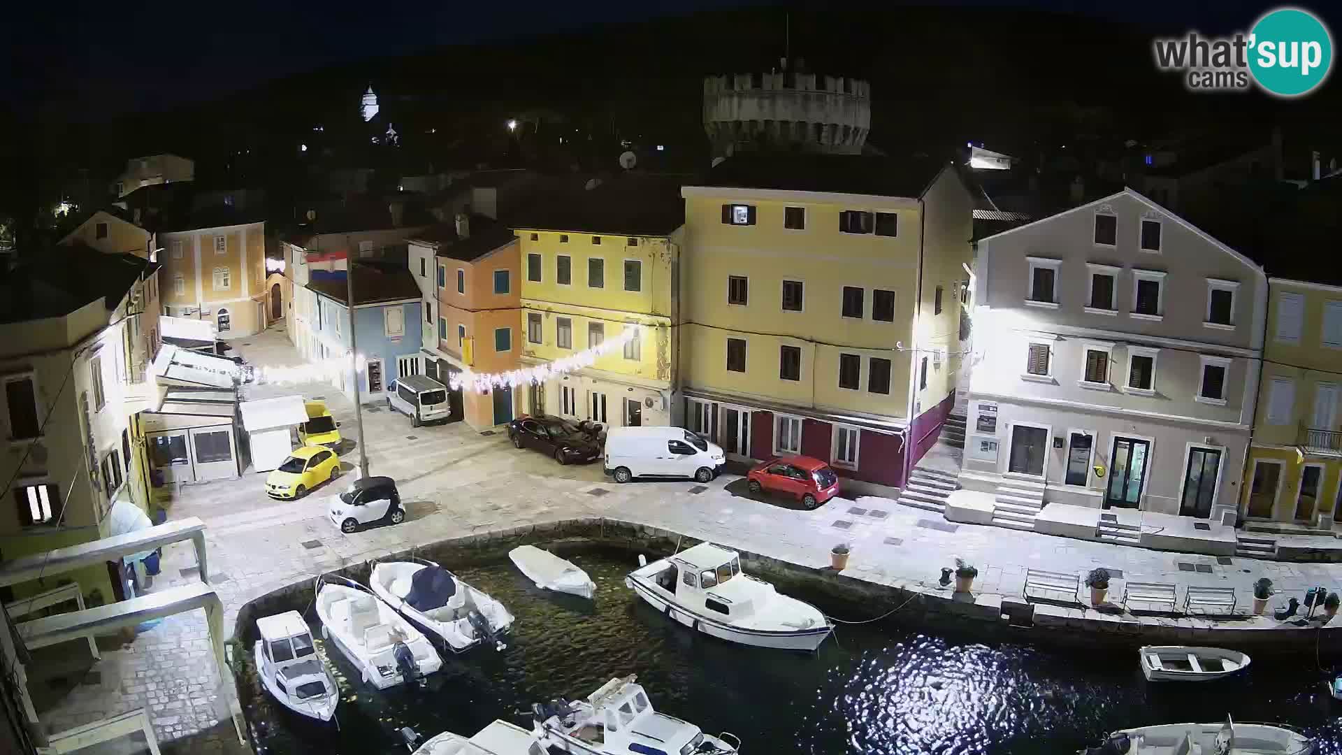Veli Lošinj camera en vivo – plaza