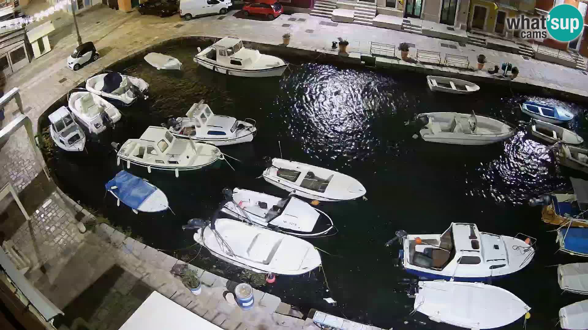 Veli Lošinj web kamera – trgič