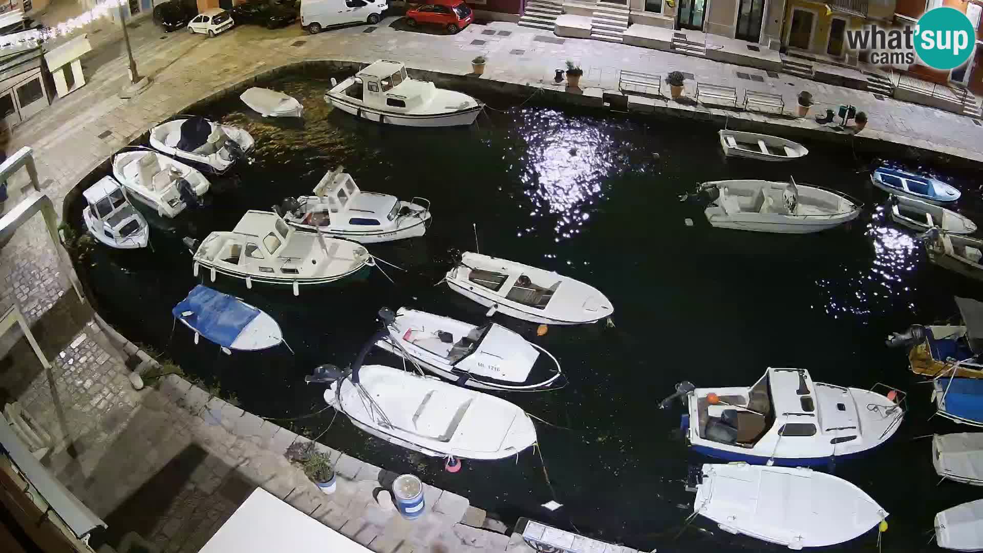 Veli Lošinj web kamera – trgič