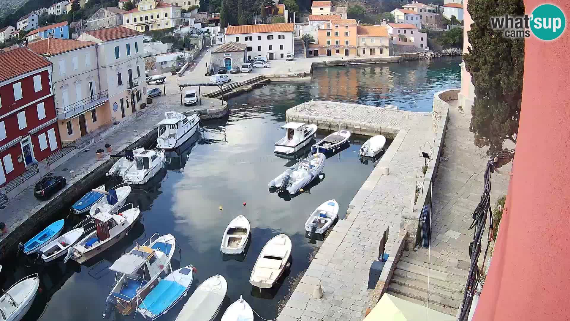 Veli Lošinj camera en vivo – plaza
