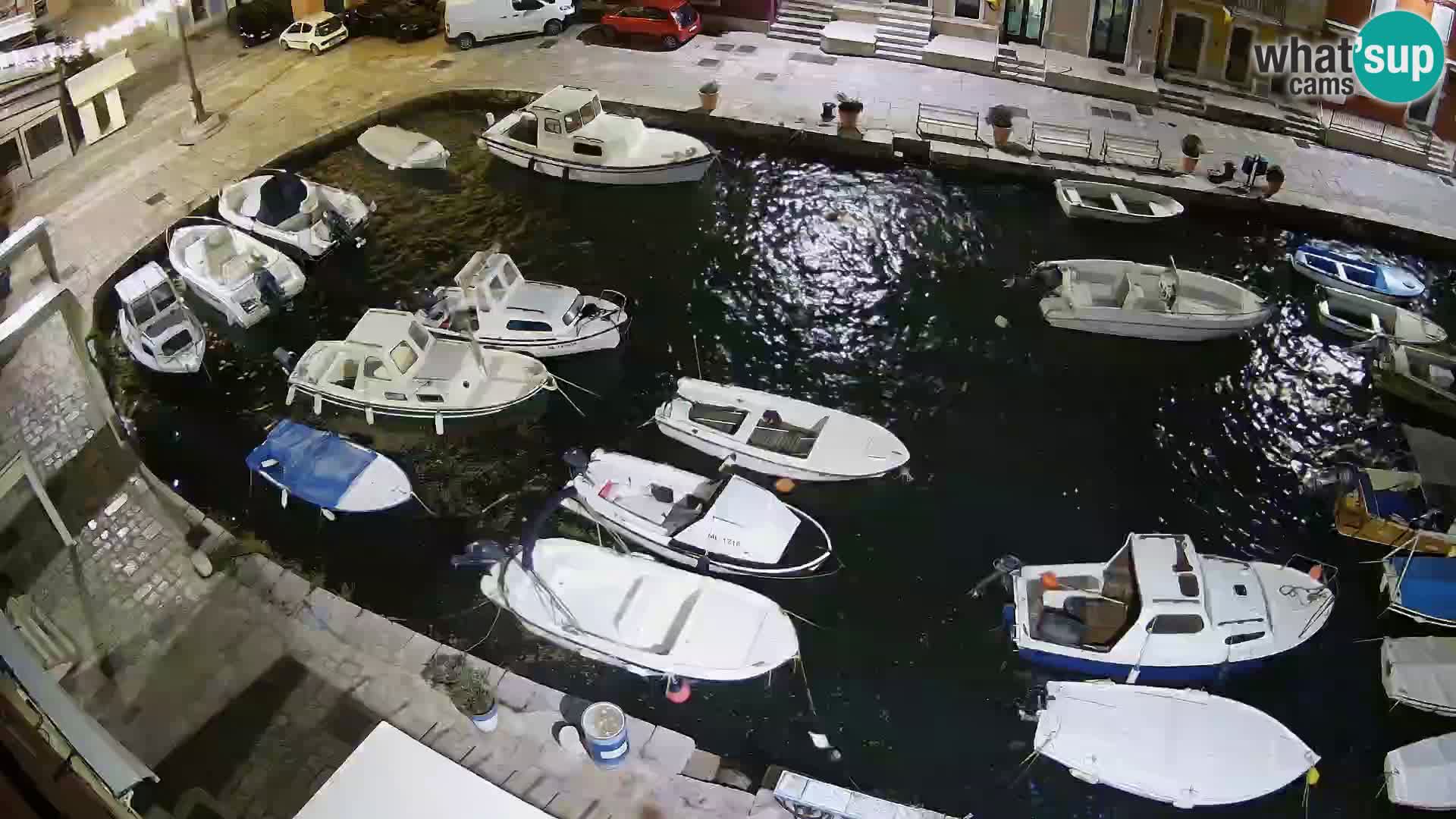 Veli Lošinj camera en vivo – plaza