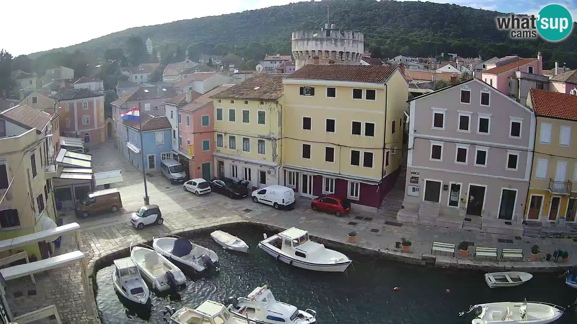 Veli Lošinj camera en vivo – plaza