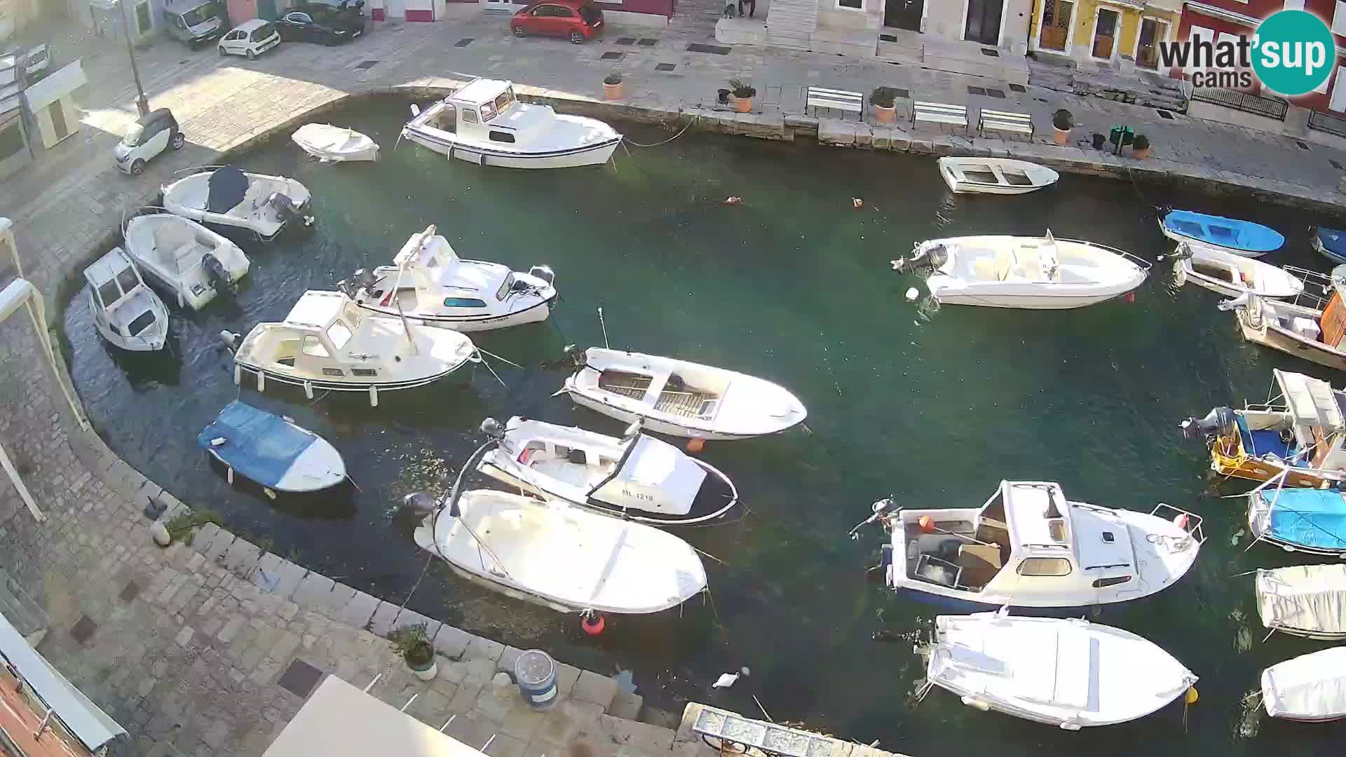 Veli Lošinj web kamera – trgič