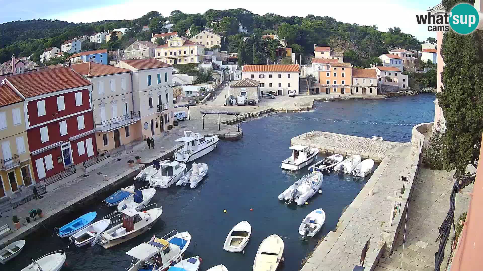 Veli Lošinj camera en vivo – plaza