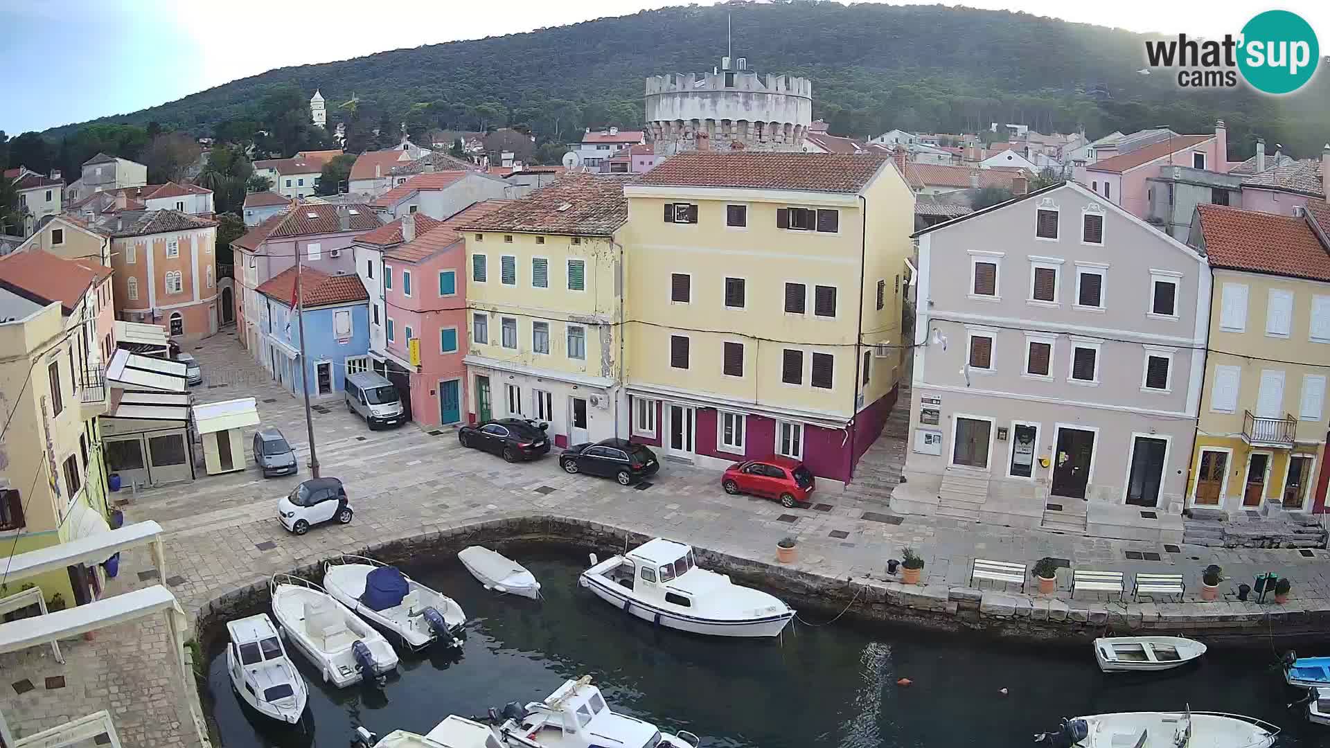 Veli Lošinj camera en vivo – plaza