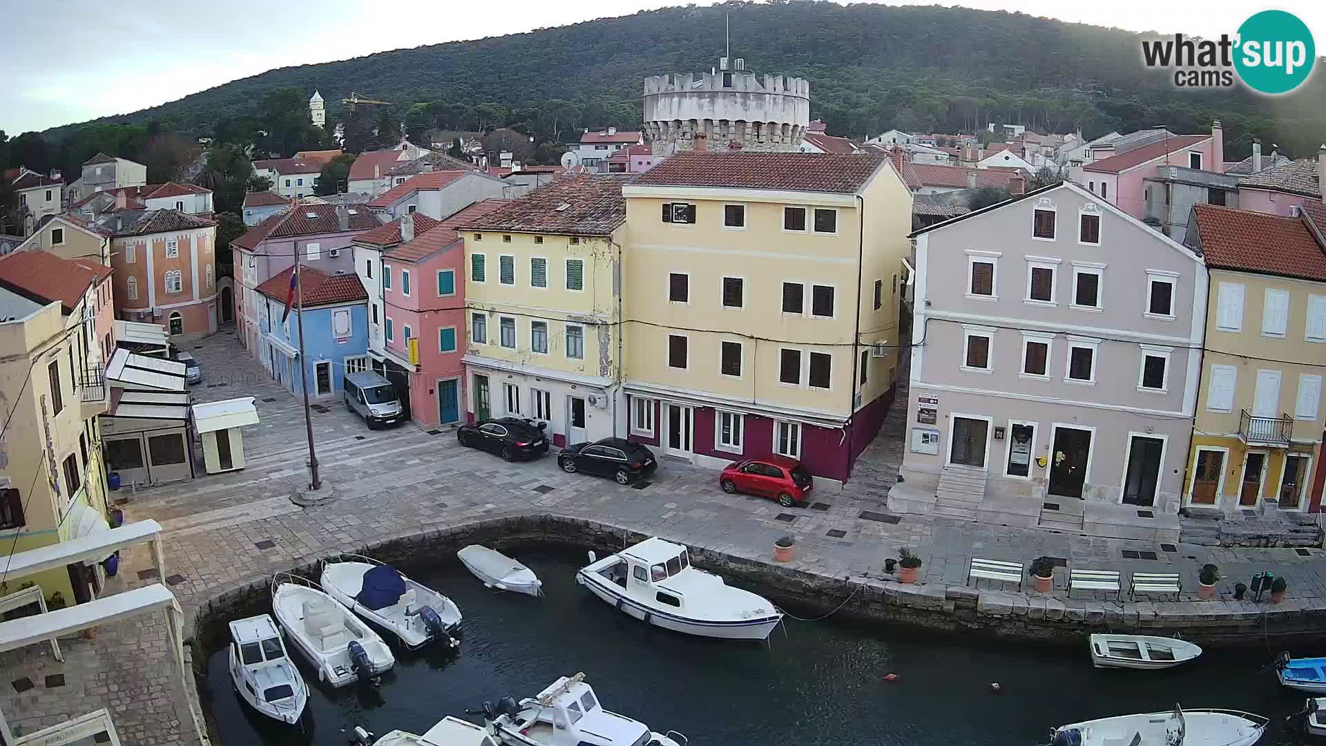 Veli Lošinj camera en vivo – plaza