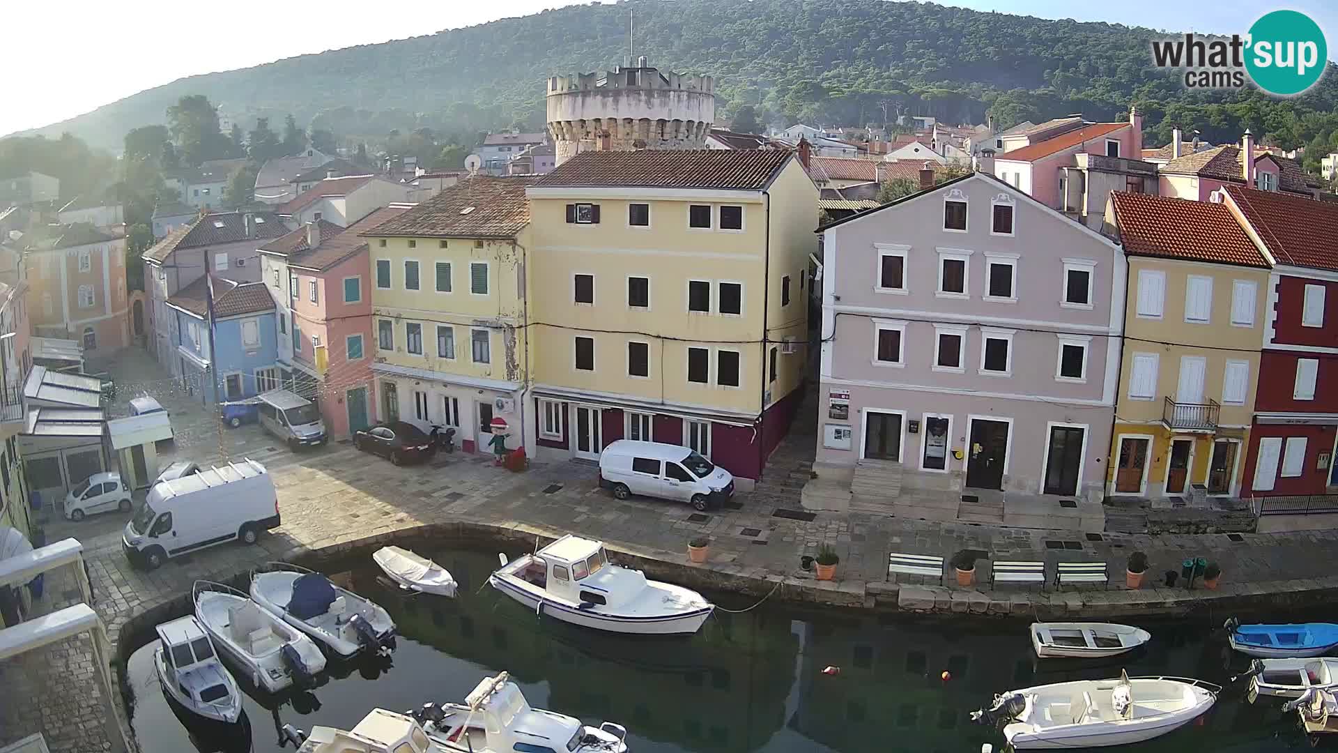 Veli Lošinj camera en vivo – plaza