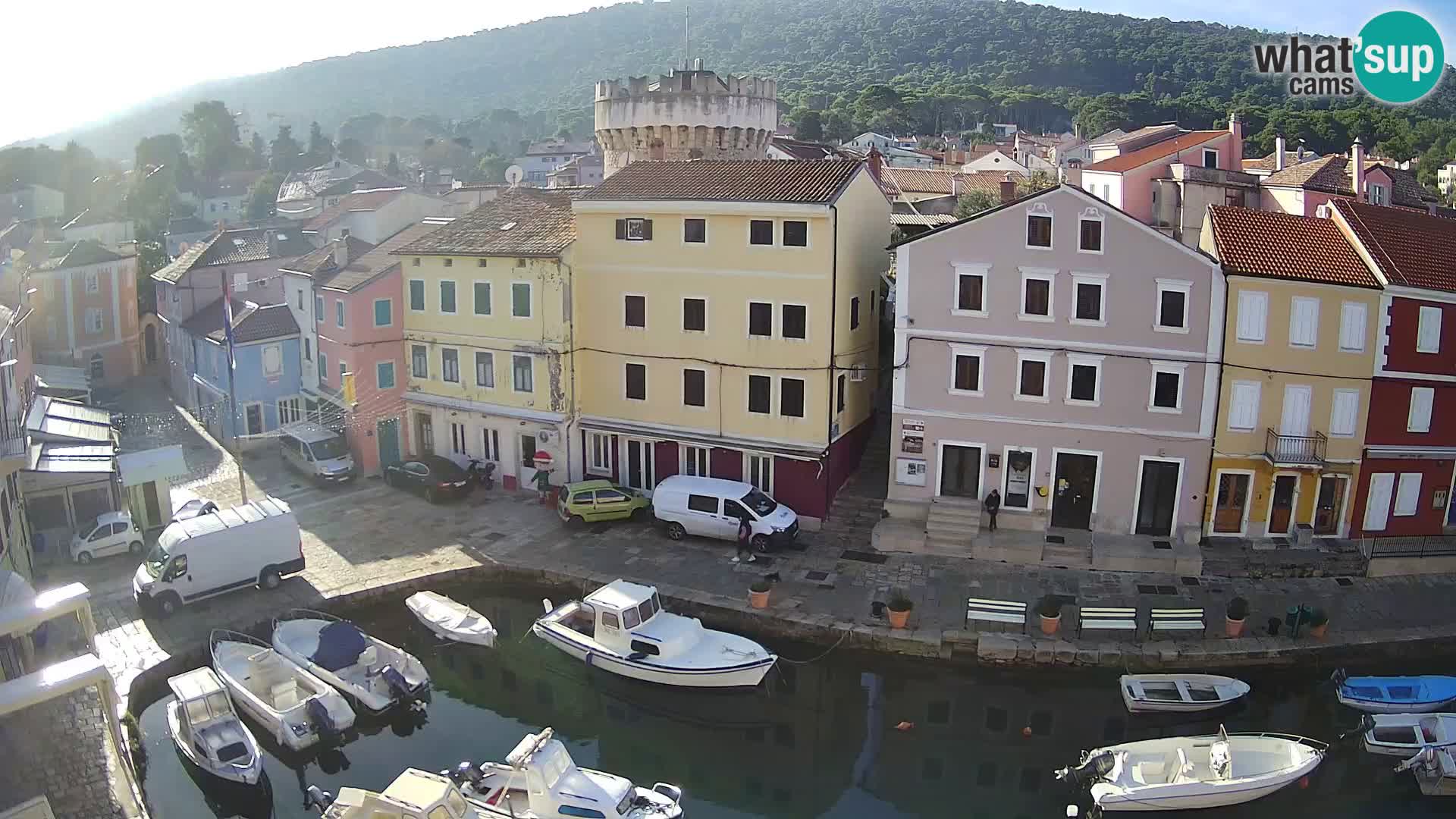 Veli Lošinj camera en vivo – plaza