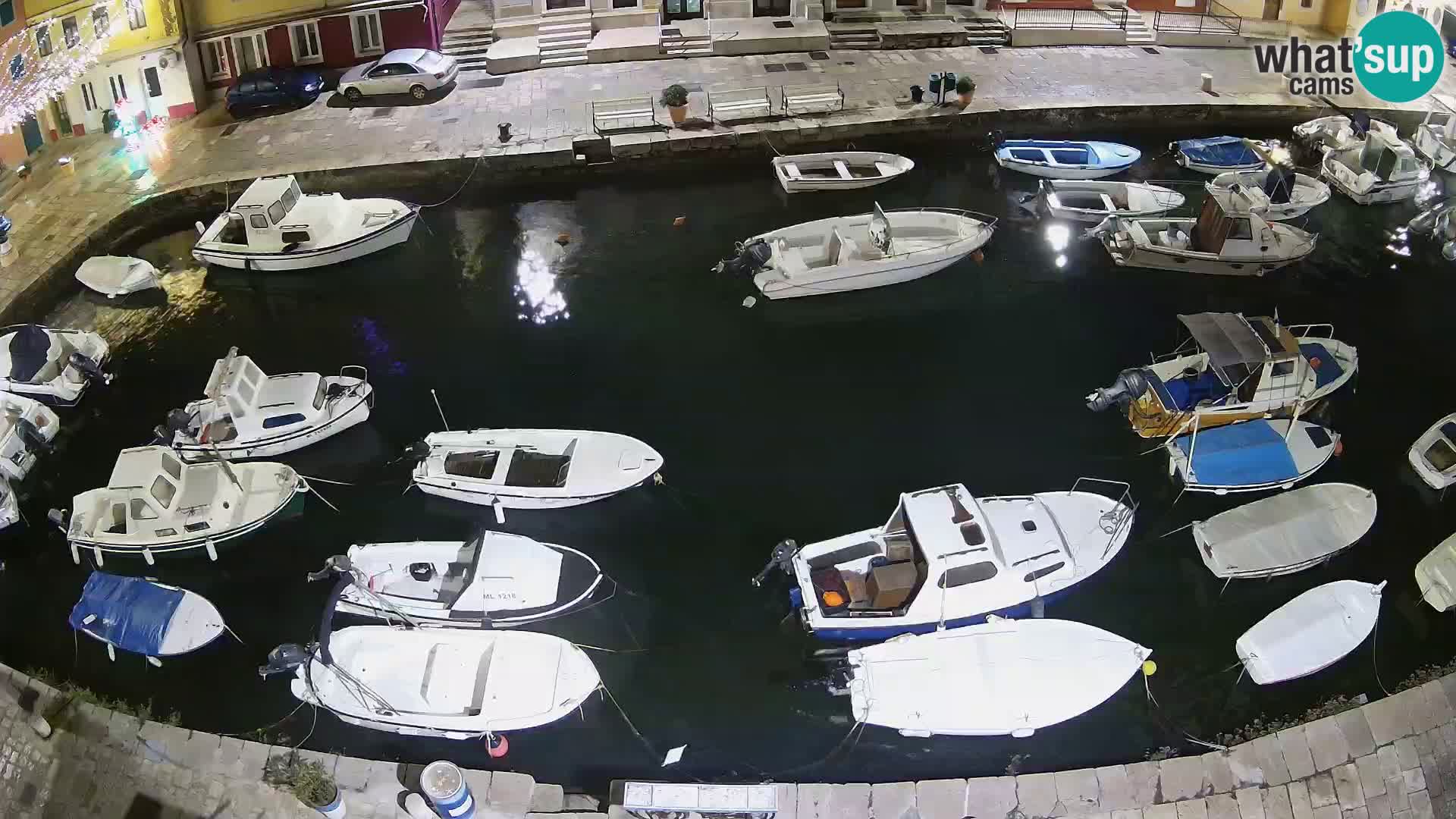 Lussingrande webcam – Piazzetta