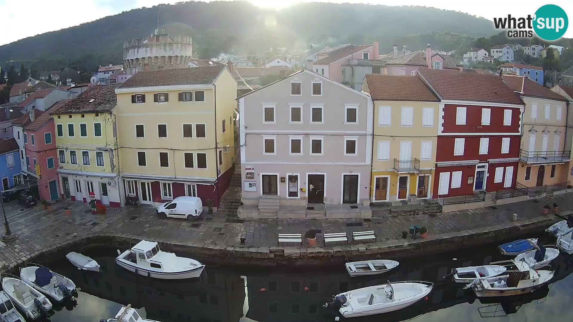 Veli Lošinj camera en vivo – plaza