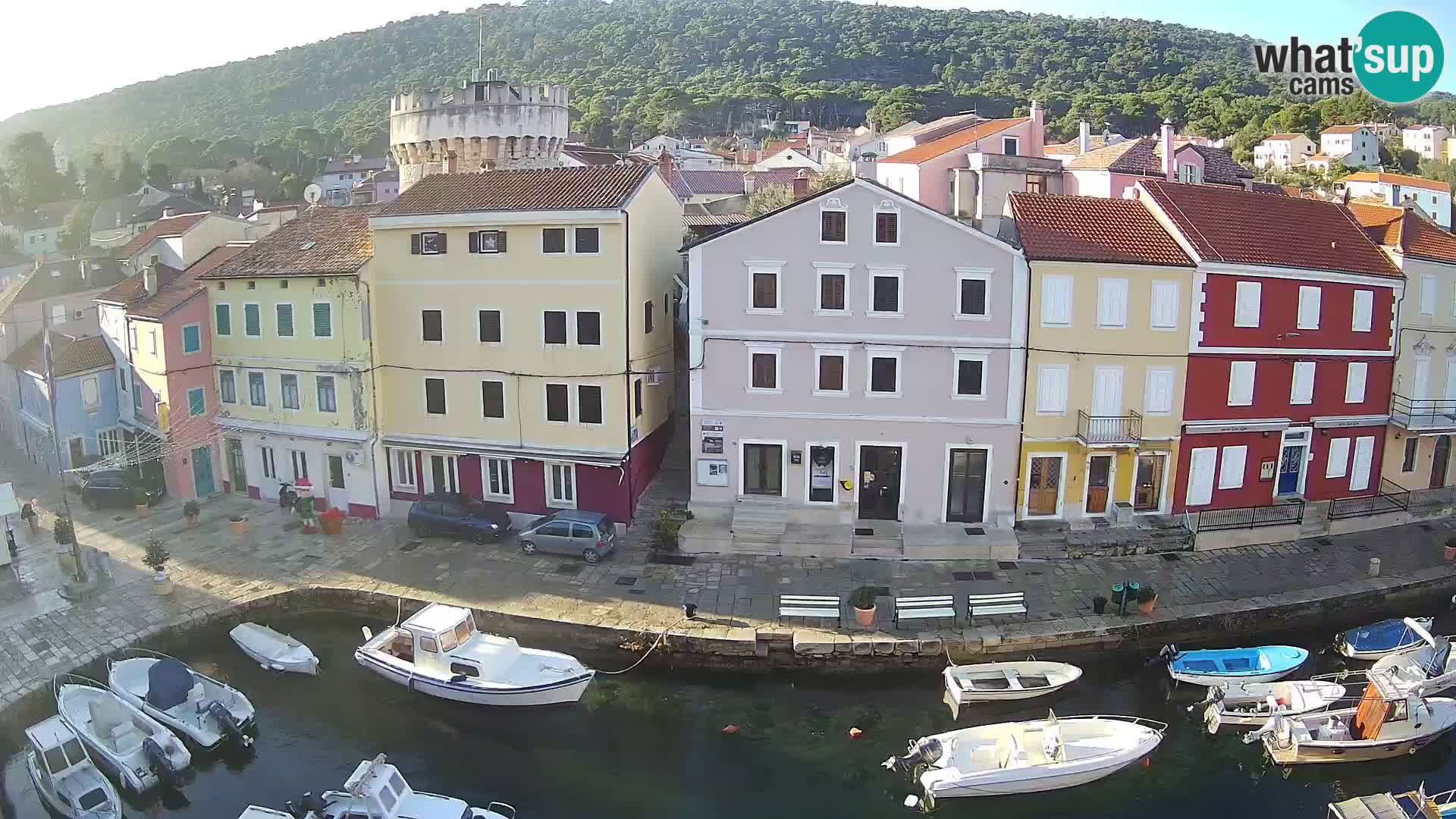 Veli Lošinj web kamera – trgič