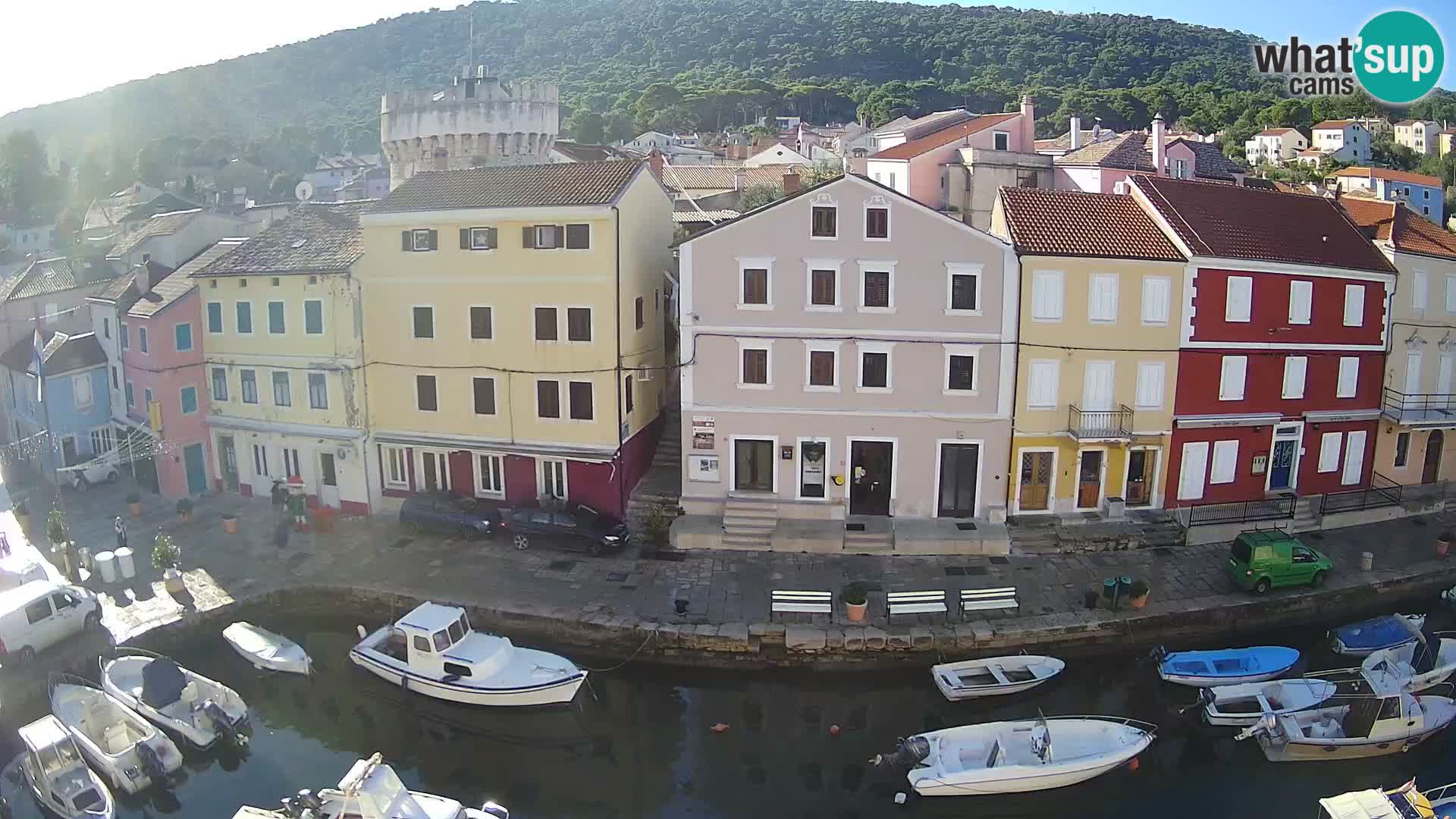 Veli Lošinj camera en vivo – plaza