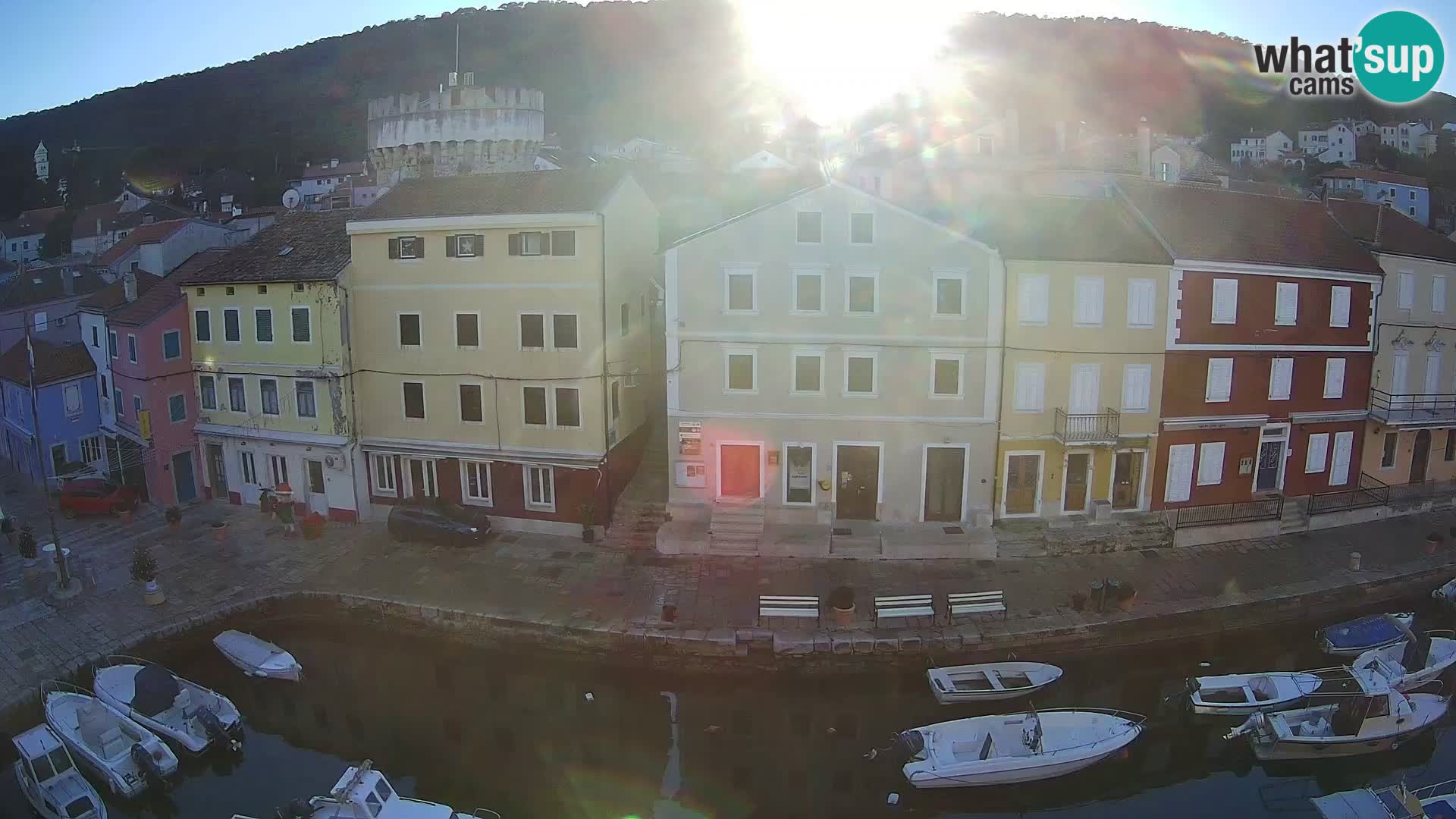 Veli Lošinj camera en vivo – plaza