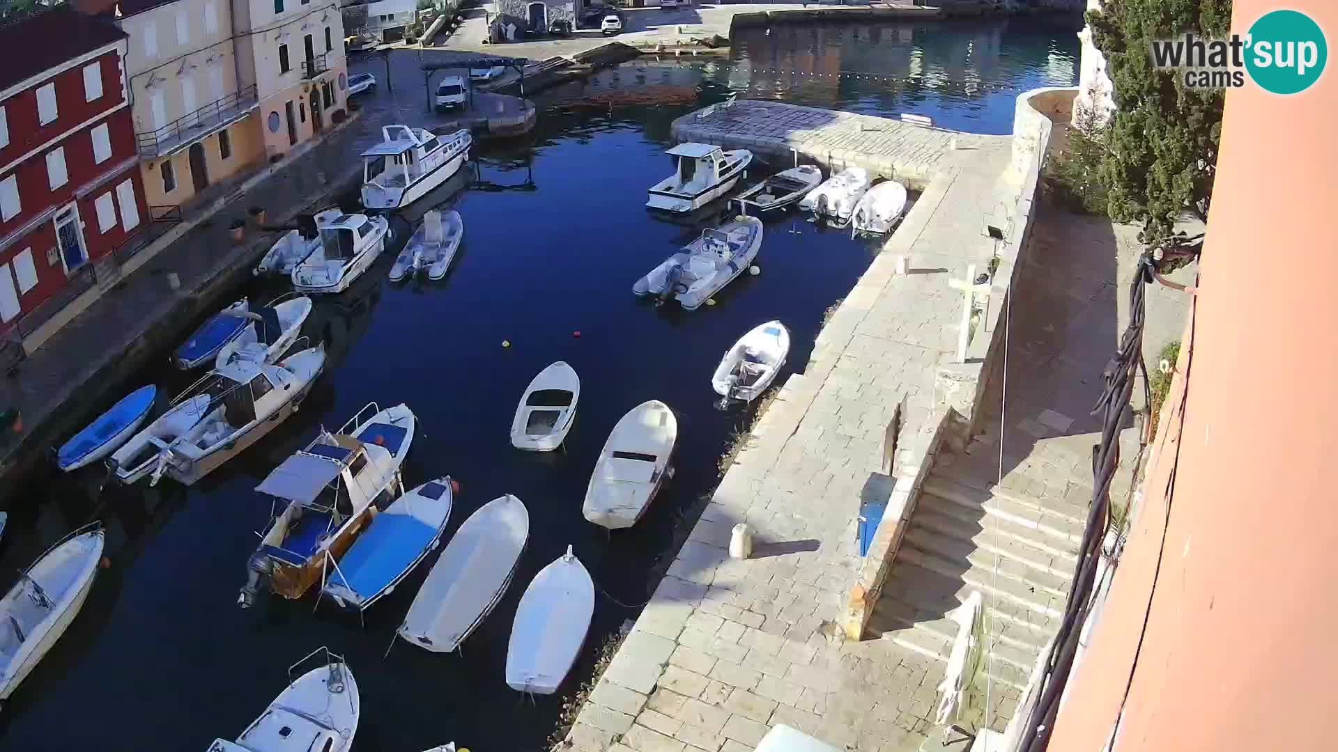 Veli Lošinj spletna kamera – trg