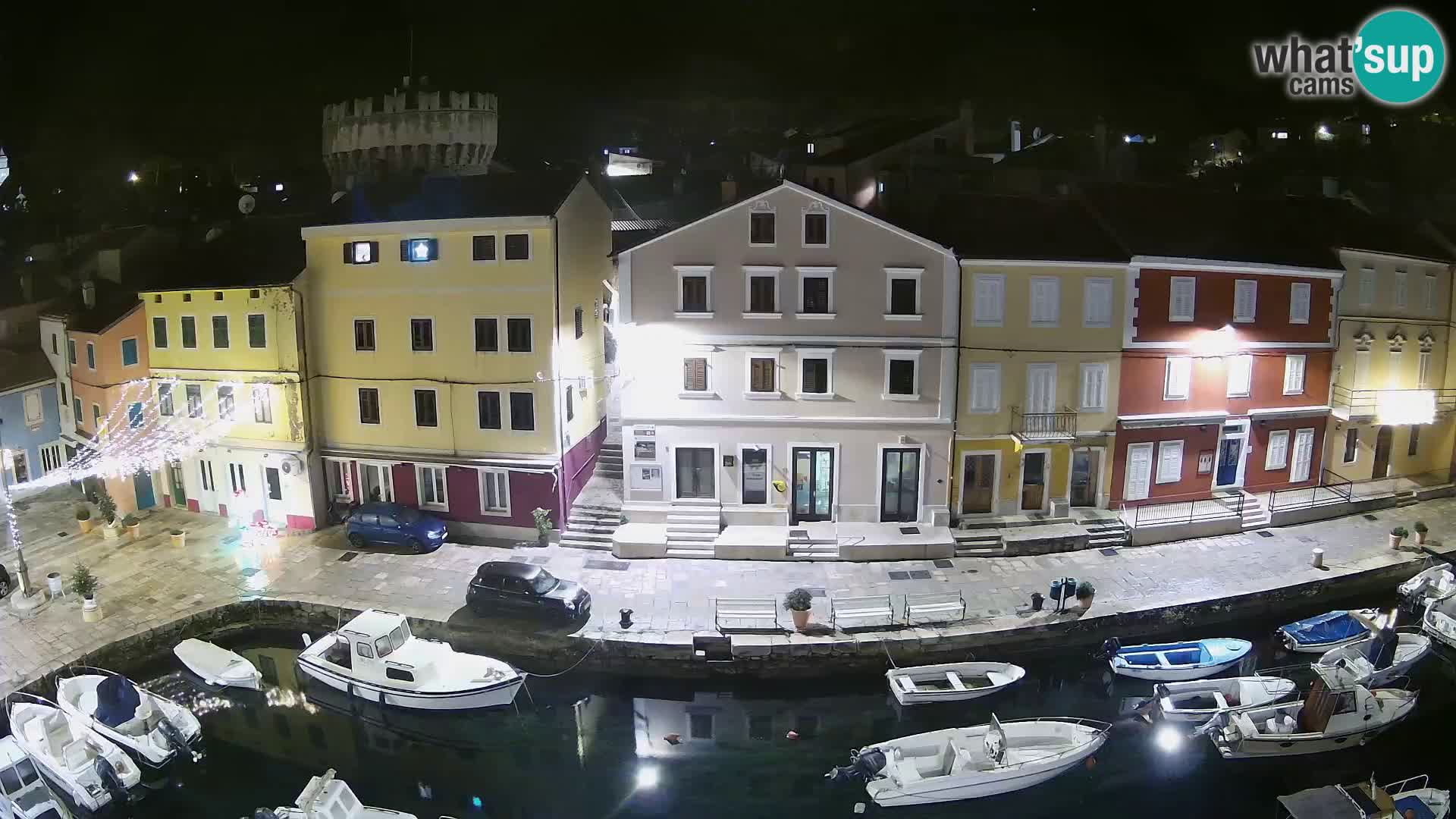 Veli Lošinj web kamera – trgič