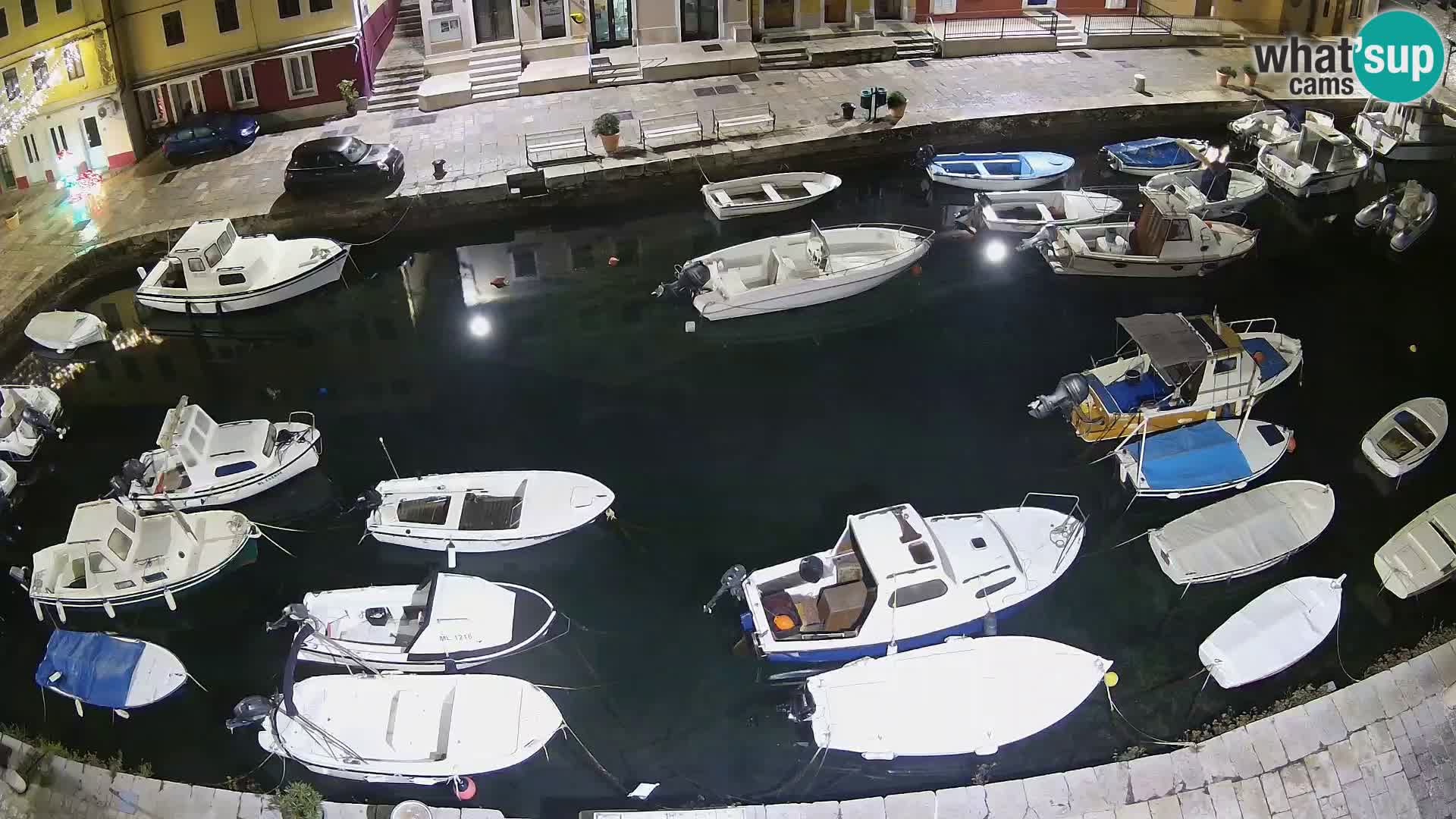 Veli Lošinj camera en vivo – plaza