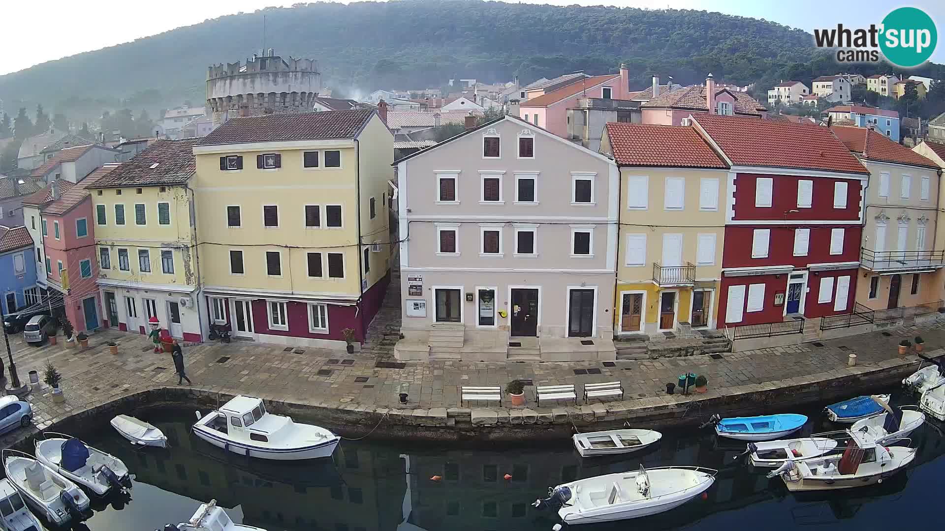 Veli Lošinj camera en vivo – plaza