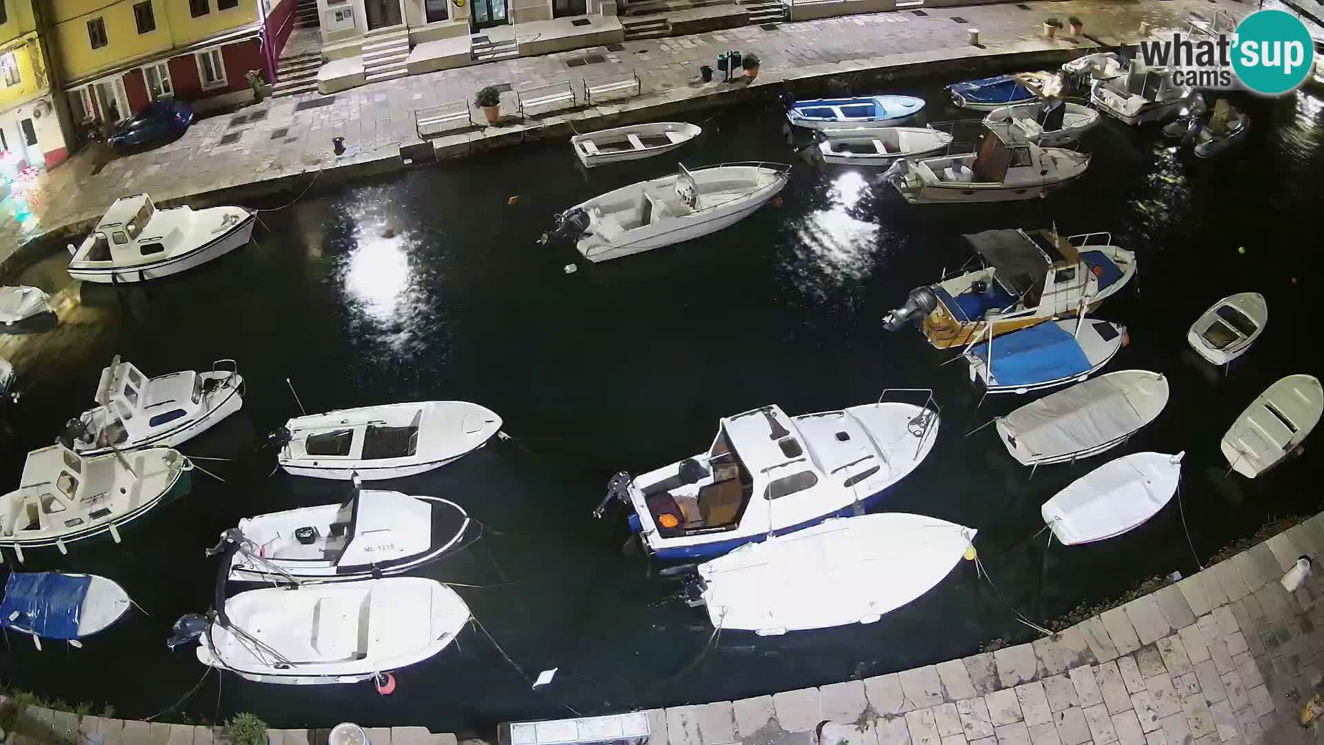 Veli Lošinj camera en vivo – plaza