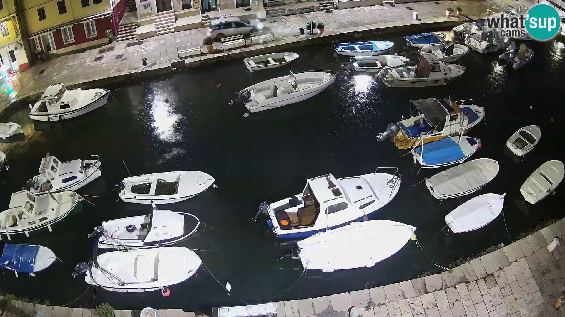 Veli Lošinj spletna kamera – trg